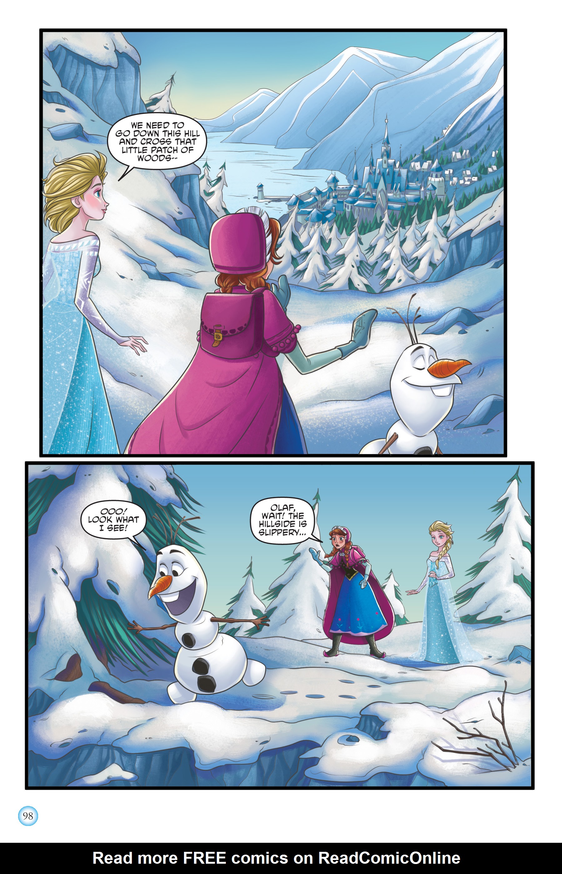 Read online Frozen Adventures: Snowy Stories comic -  Issue # TPB (Part 1) - 98