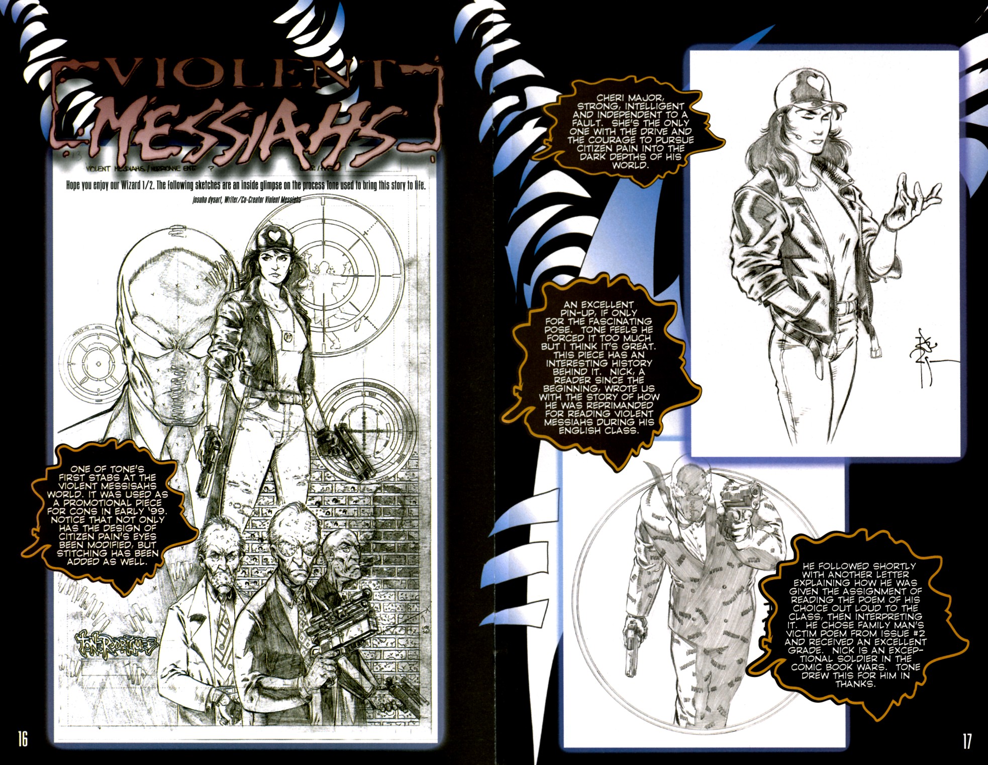 Read online Violent Messiahs comic -  Issue #0.5 - 18