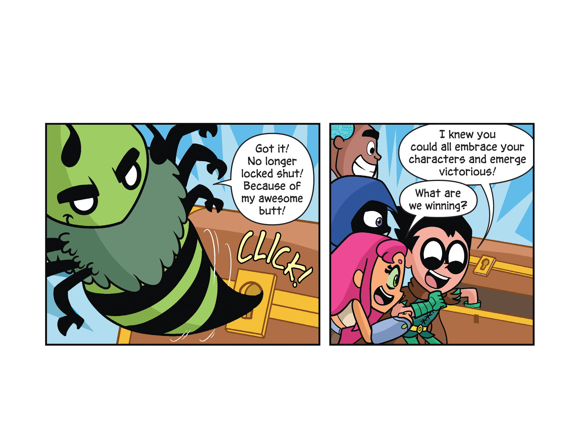 Read online Teen Titans Go! Roll With It! comic -  Issue #4 - 22
