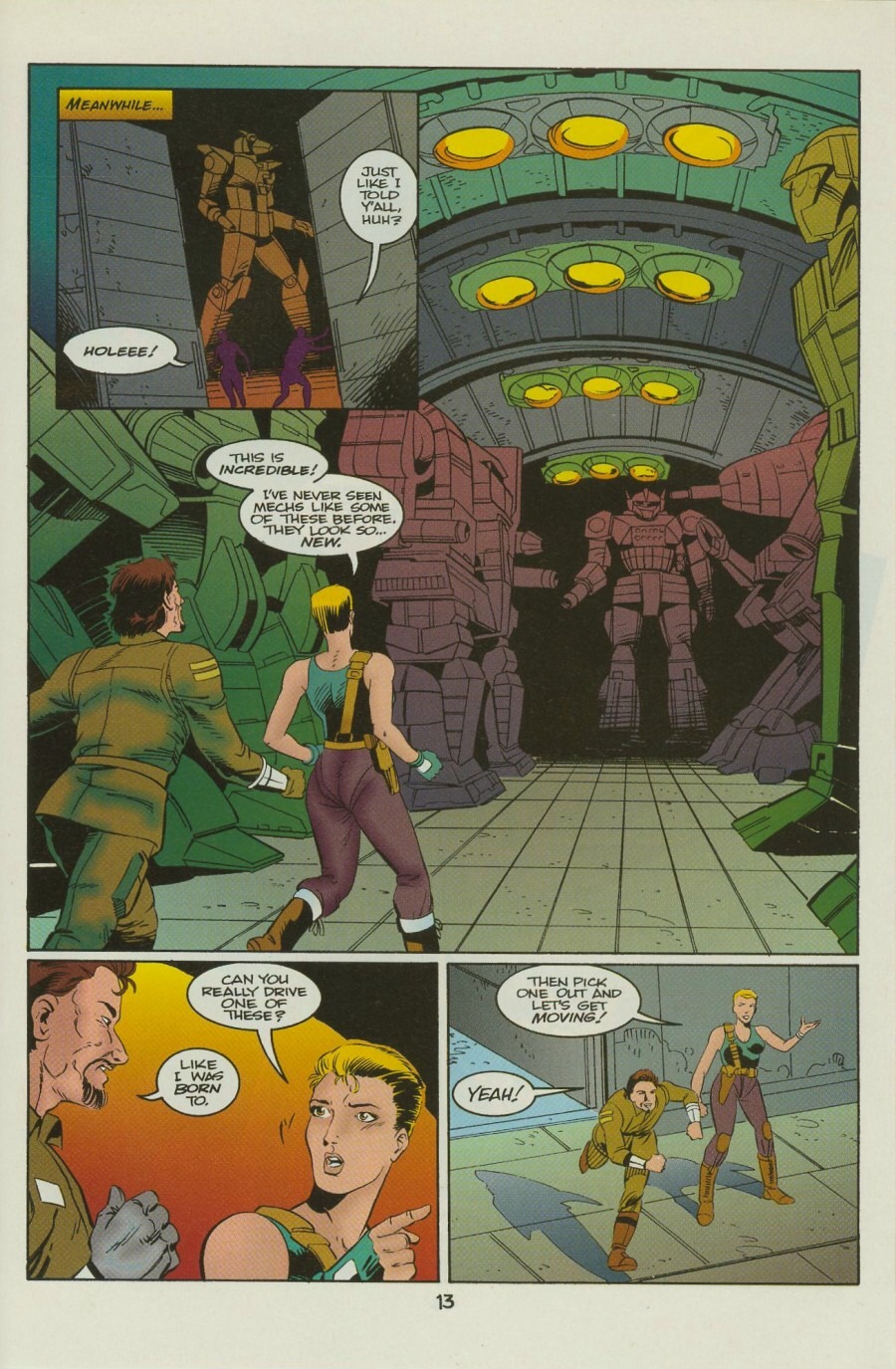 Read online Battletech: Fallout comic -  Issue #3 - 16