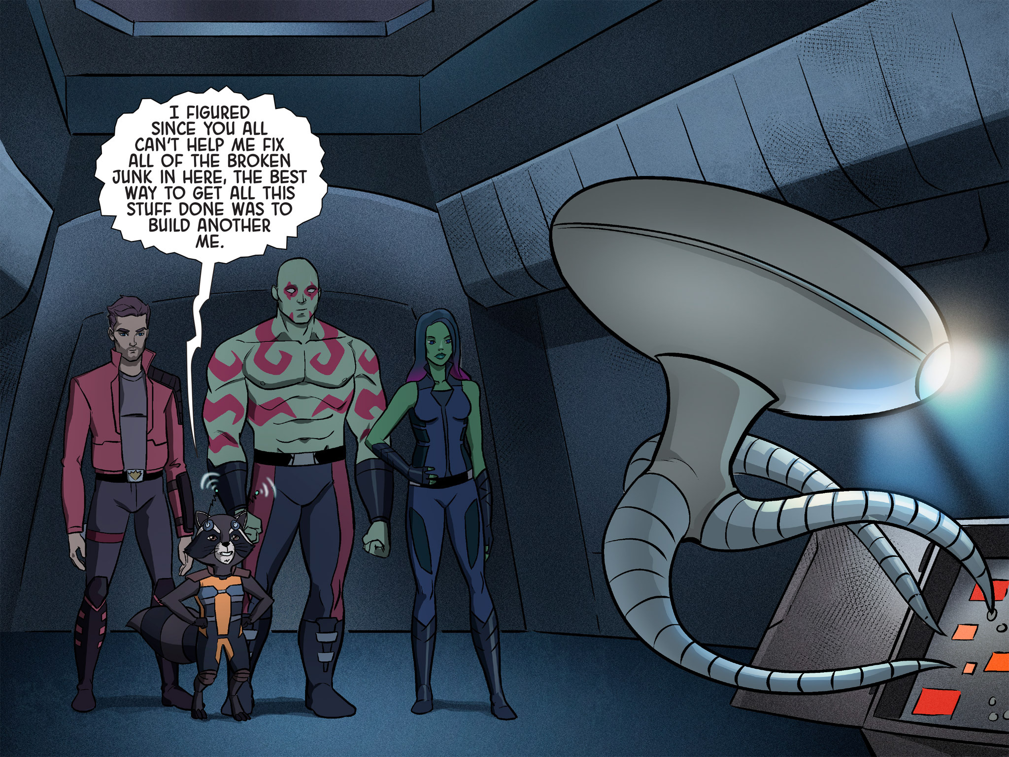 Read online Guardians of the Galaxy: Awesome Mix Infinite Comic comic -  Issue #6 - 22