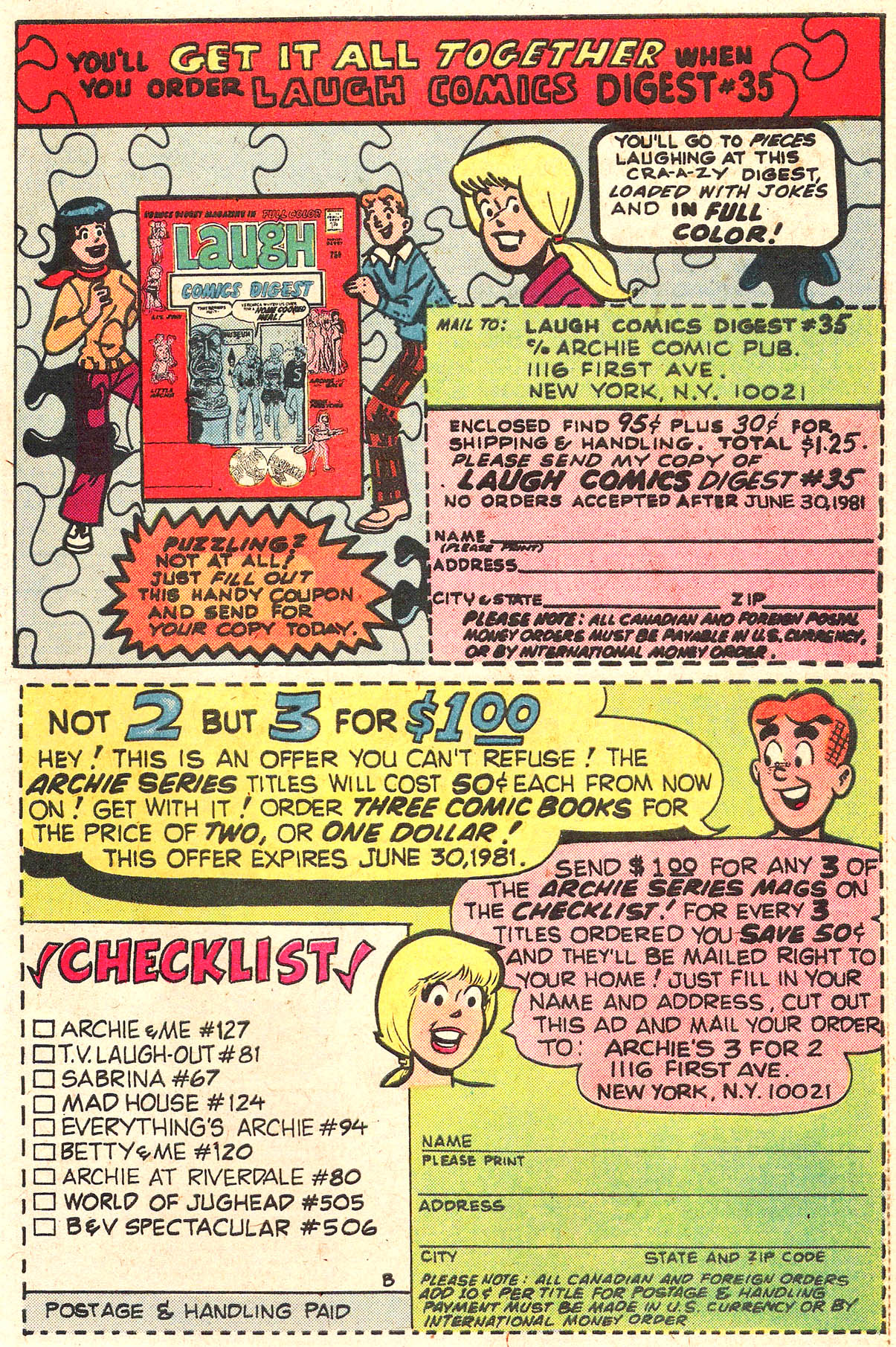 Read online Sabrina The Teenage Witch (1971) comic -  Issue #67 - 27