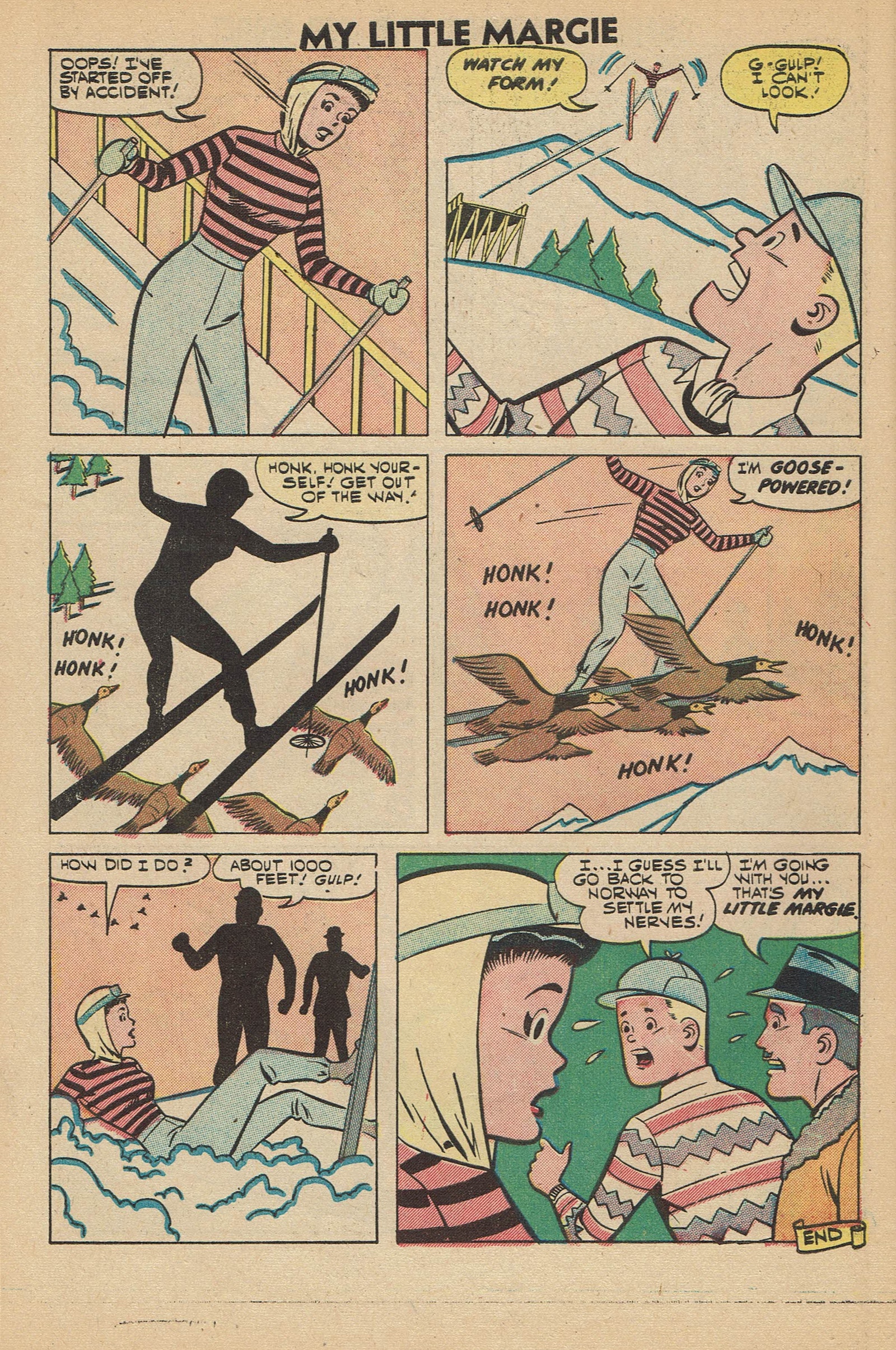 Read online My Little Margie (1954) comic -  Issue #28 - 30