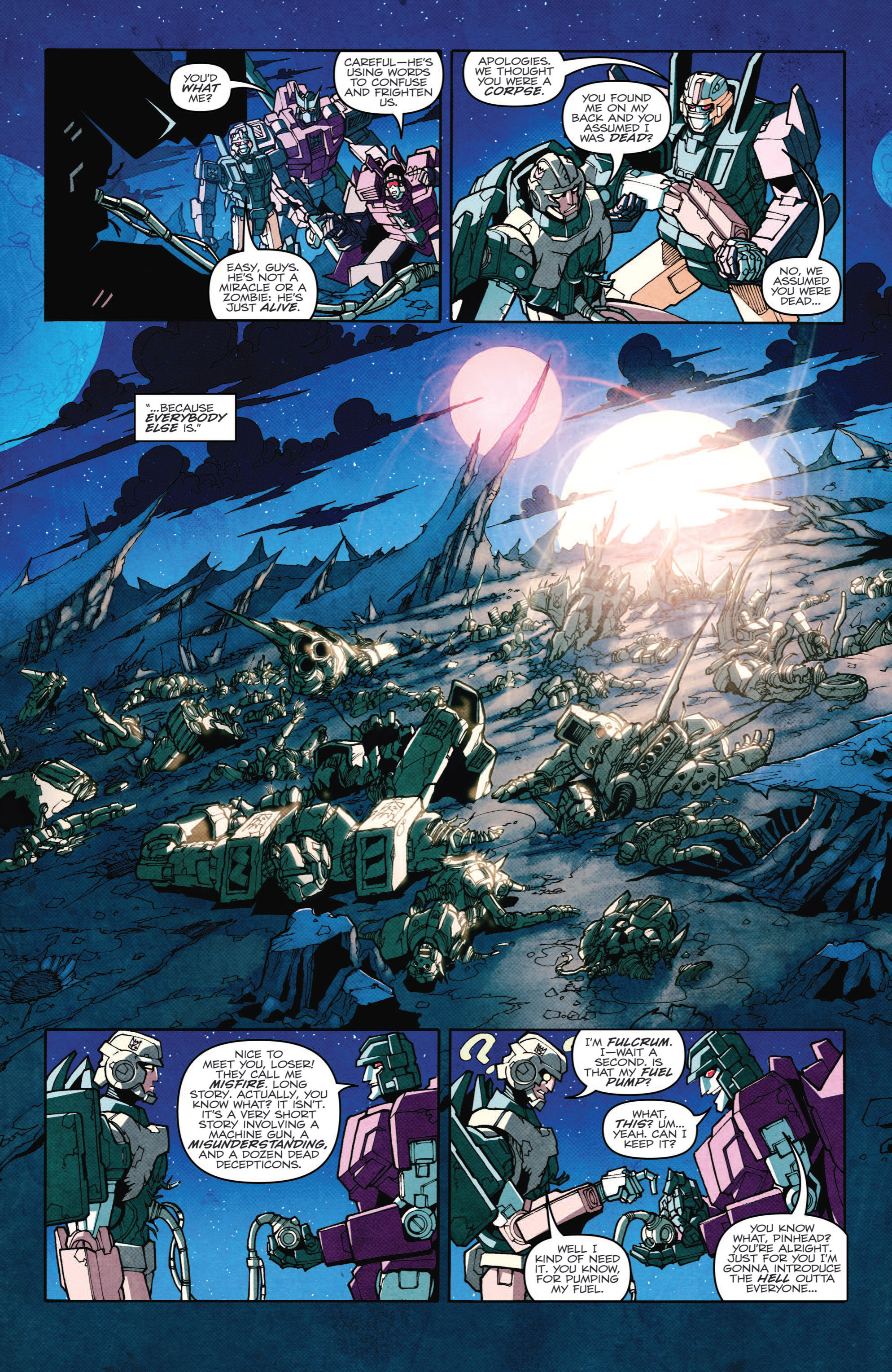 Read online The Transformers: More Than Meets The Eye comic -  Issue #7 - 11