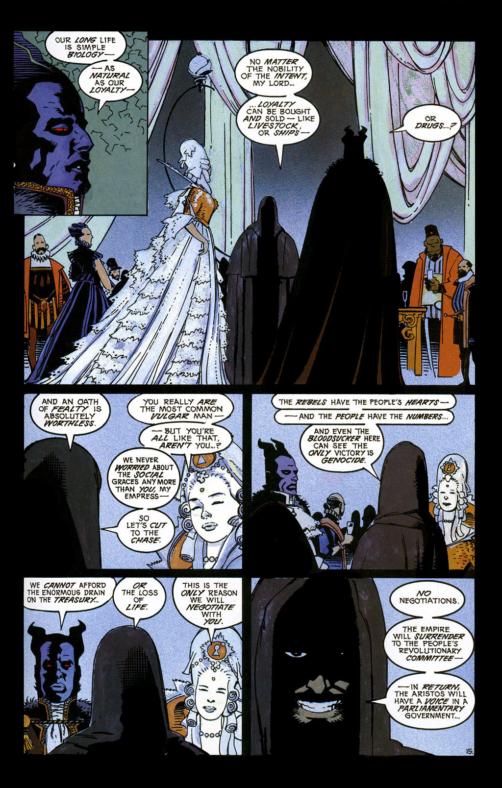 Read online Ironwolf -- Fires of the Revolution comic -  Issue # TPB - 19