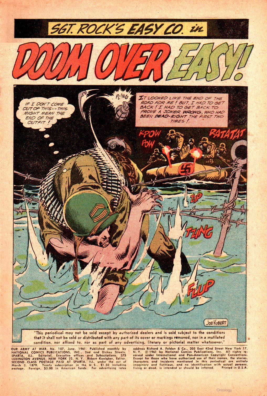 Read online Our Army at War (1952) comic -  Issue #107 - 3