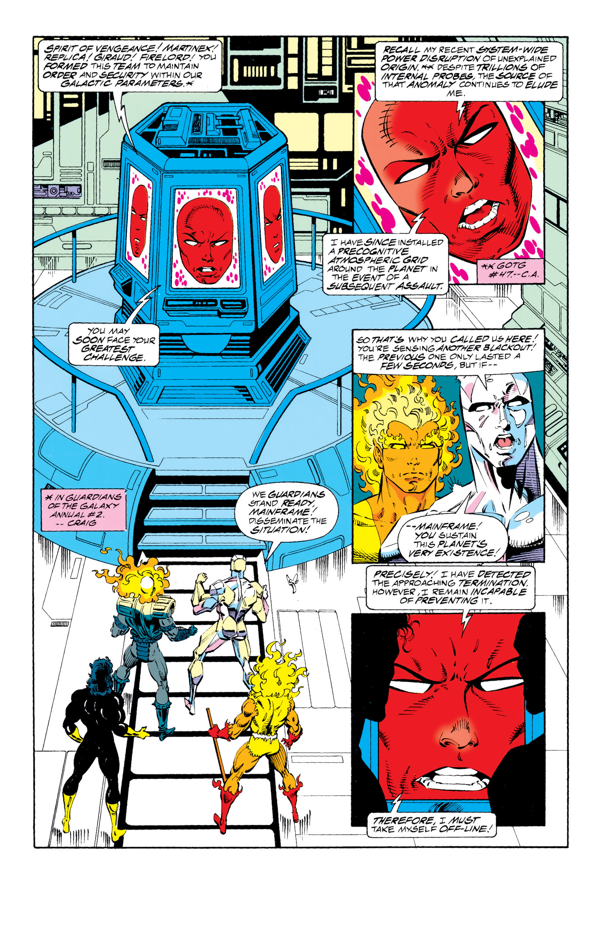 Read online Guardians of the Galaxy (1990) comic -  Issue # _TPB In The Year 3000 2 (Part 3) - 77