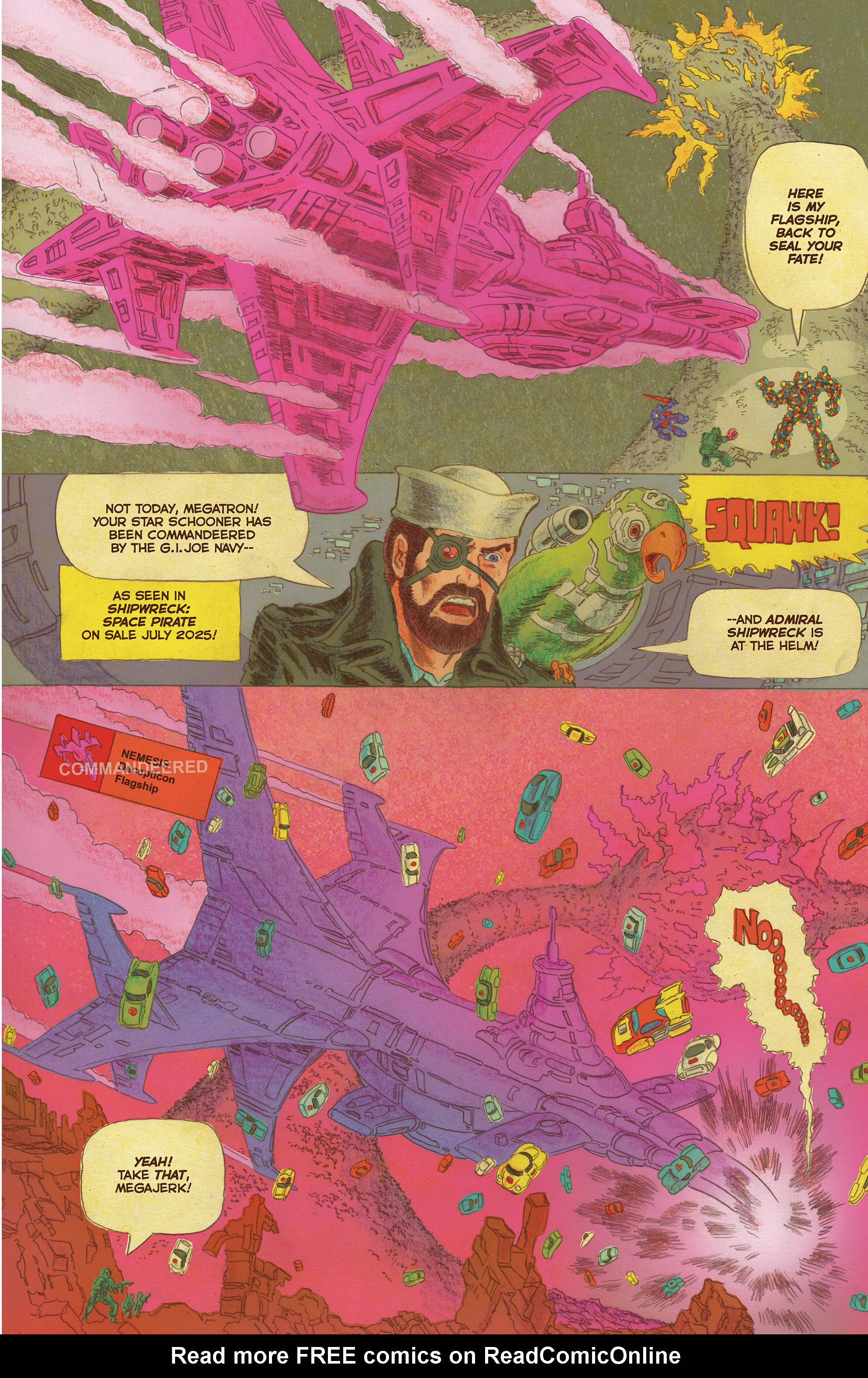 Read online The Transformers vs. G.I. Joe comic -  Issue #13 - 14