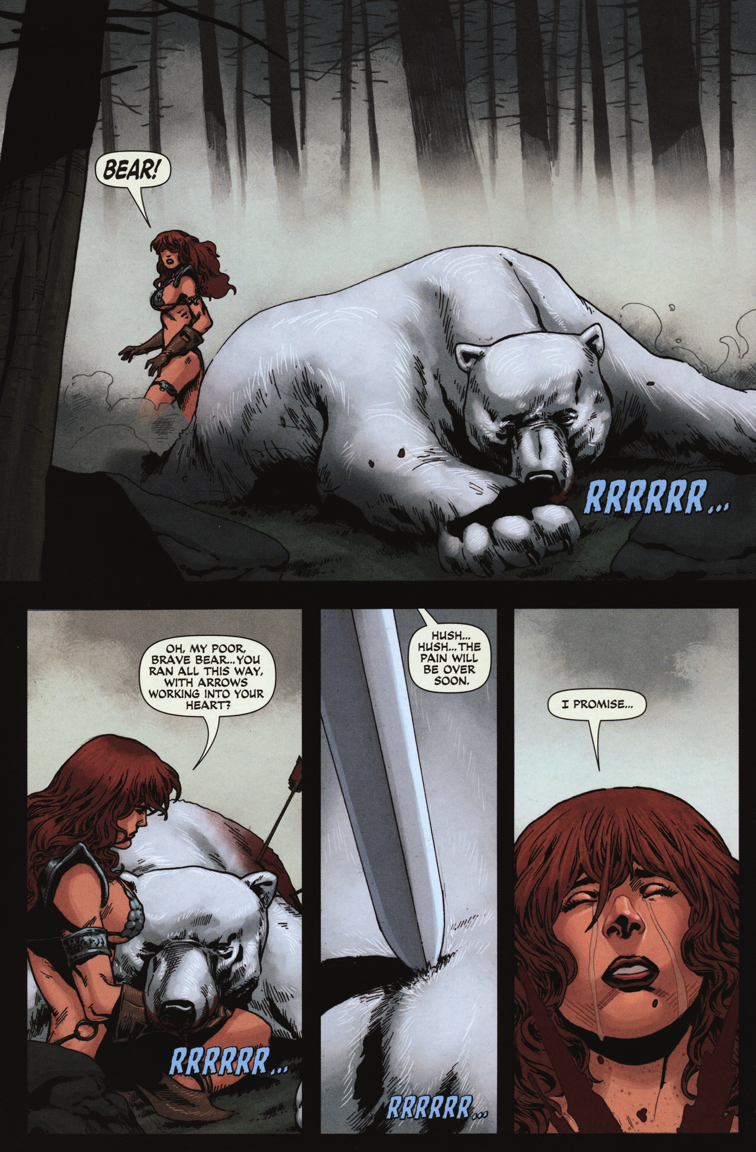 Read online Red Sonja: Berserker comic -  Issue # Full - 29