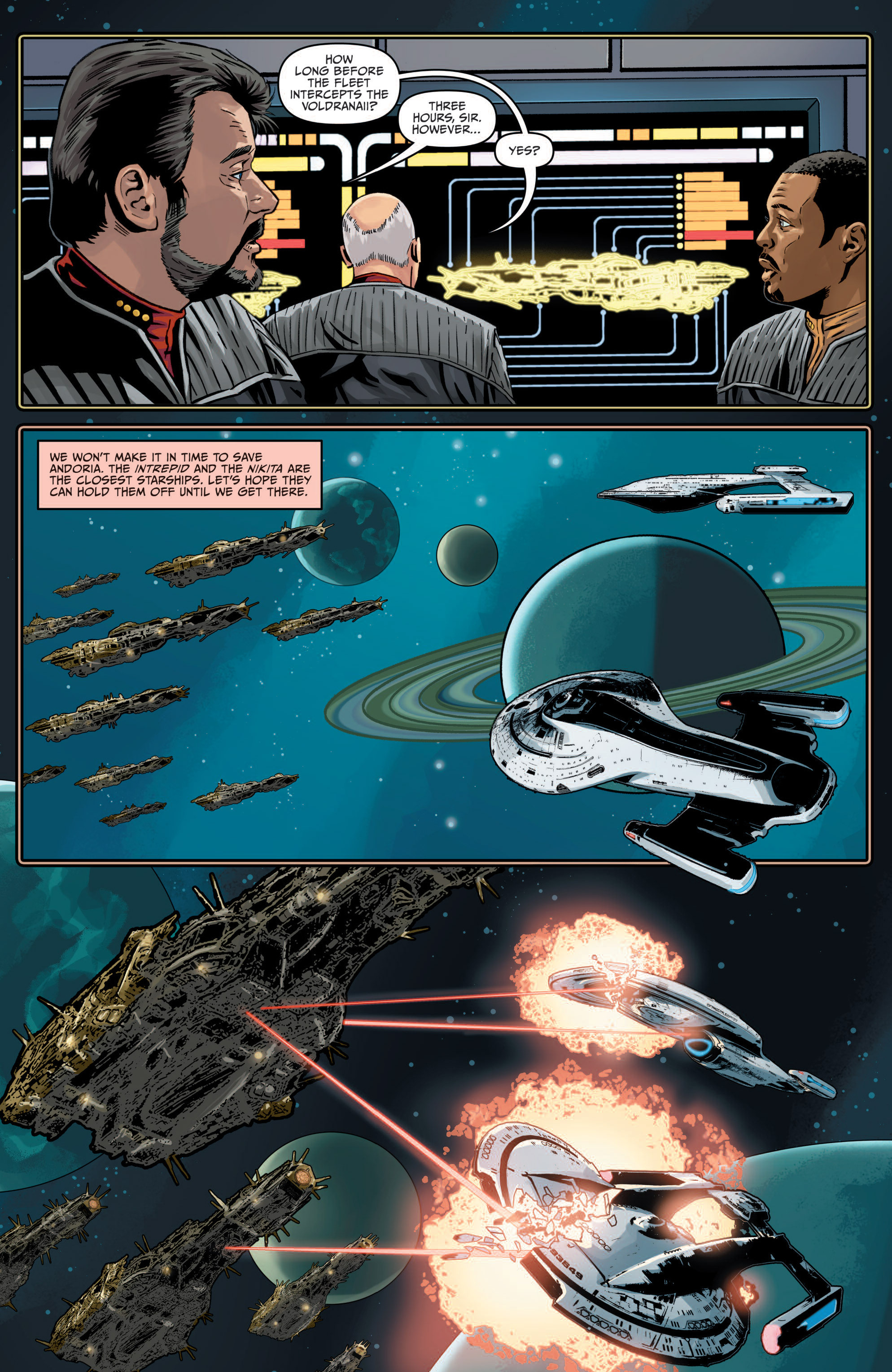 Read online Star Trek: The Next Generation - Hive comic -  Issue #2 - 13