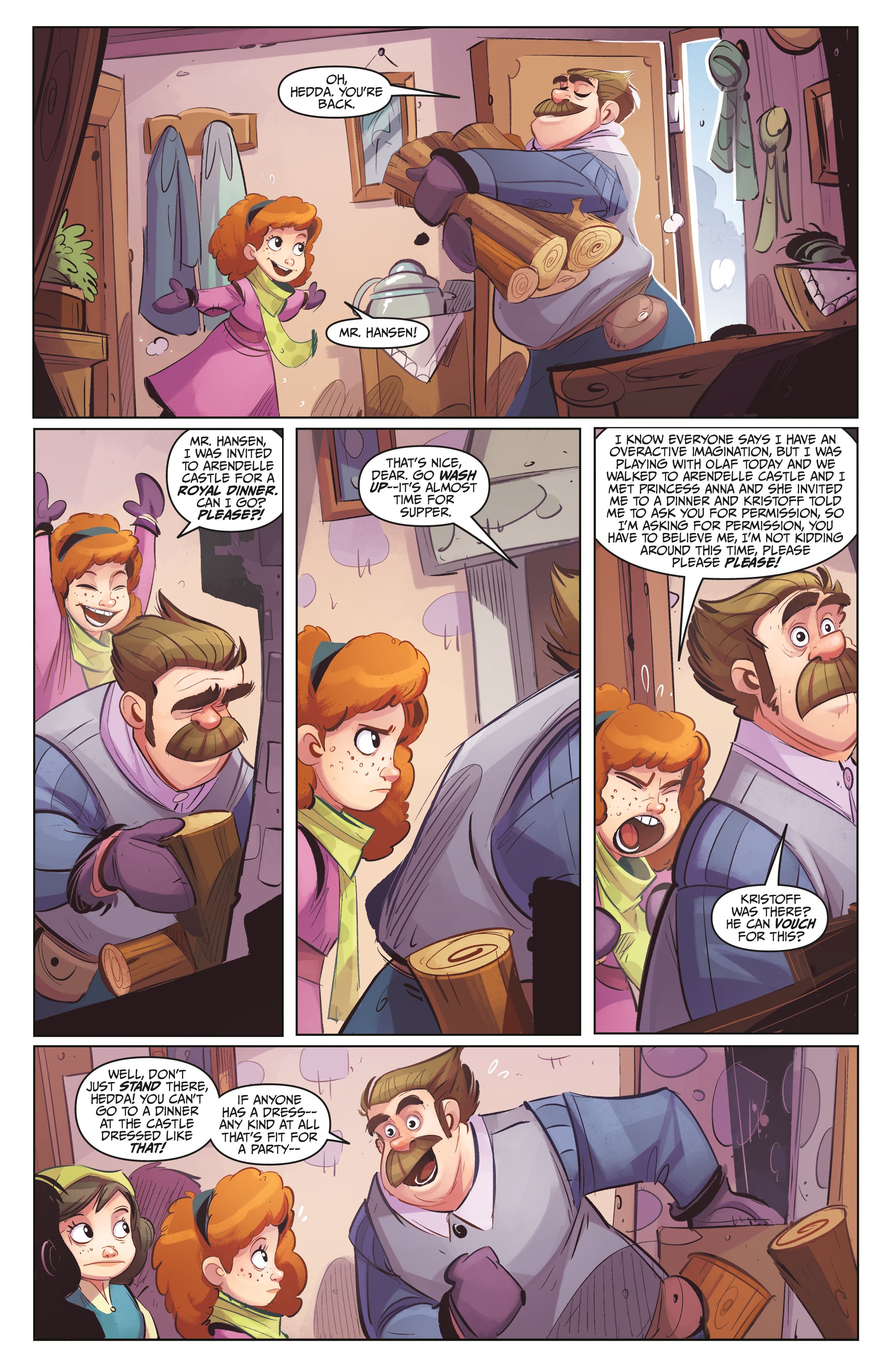 Read online Disney Frozen: The Hero Within comic -  Issue #1 - 16
