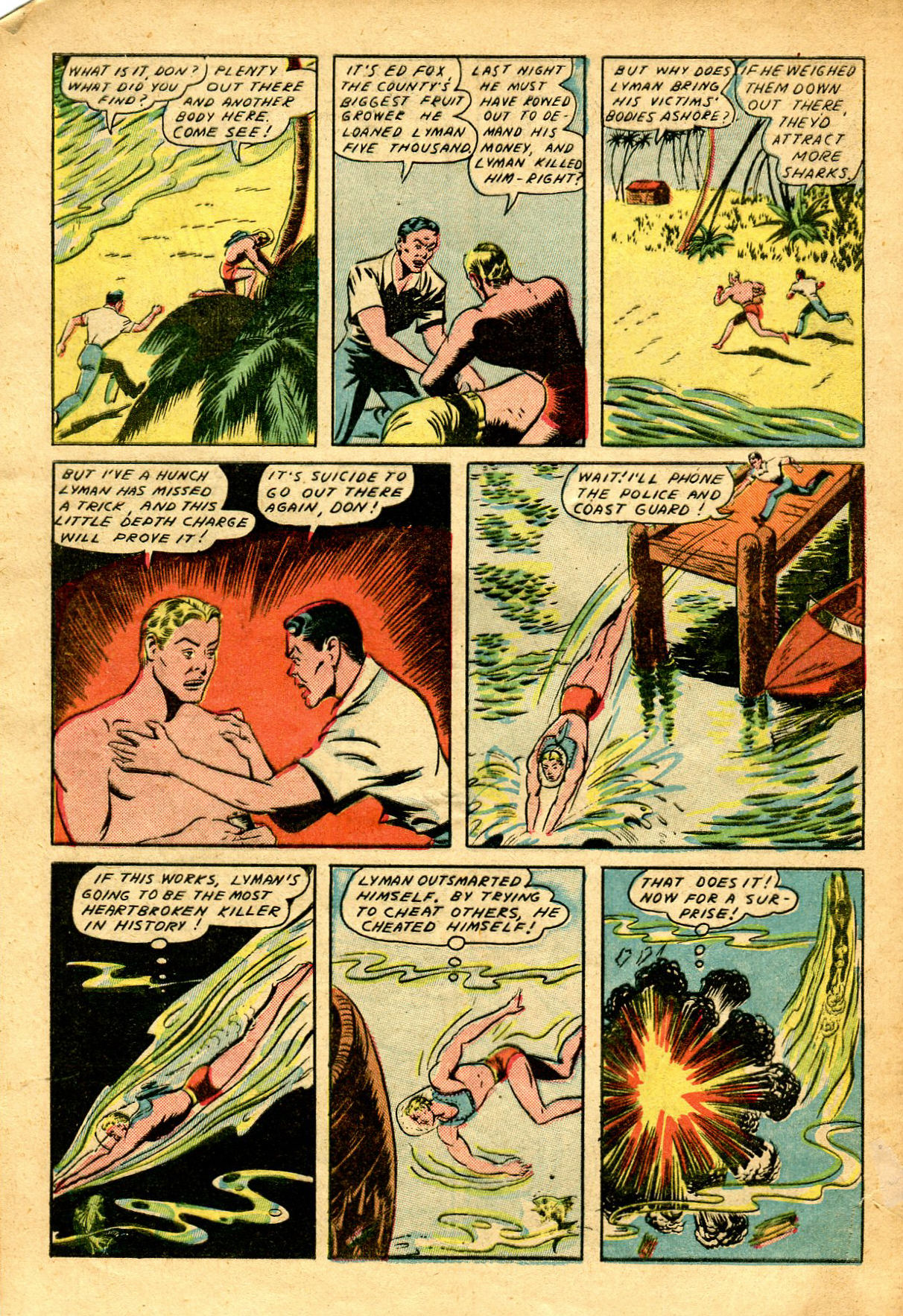 Read online Captain Flight Comics comic -  Issue #8 - 42