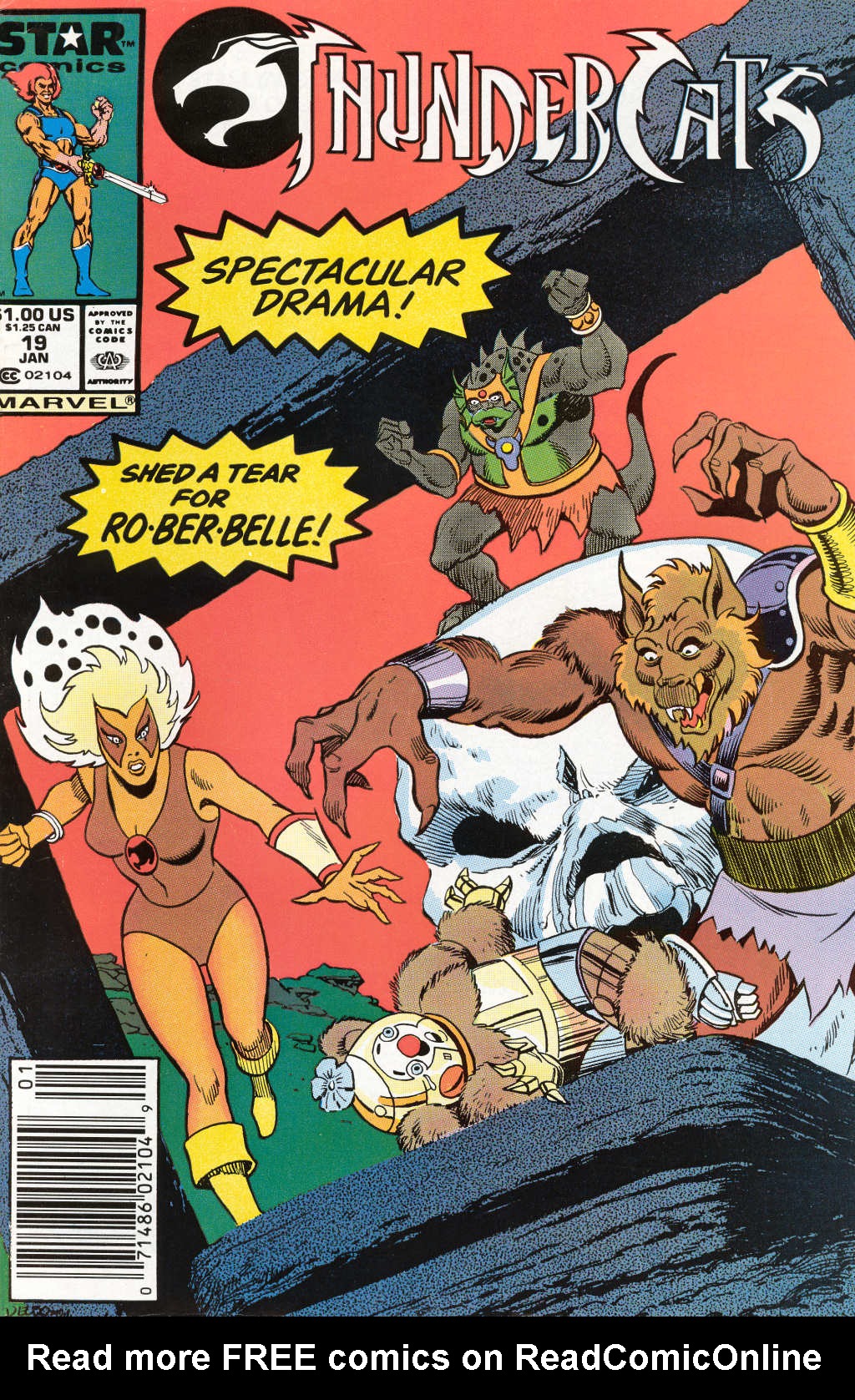 Read online ThunderCats (1985) comic -  Issue #19 - 1