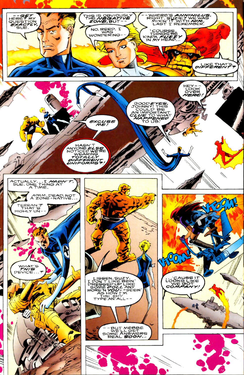 Read online Fantastic Four 2099 comic -  Issue #1 - 4