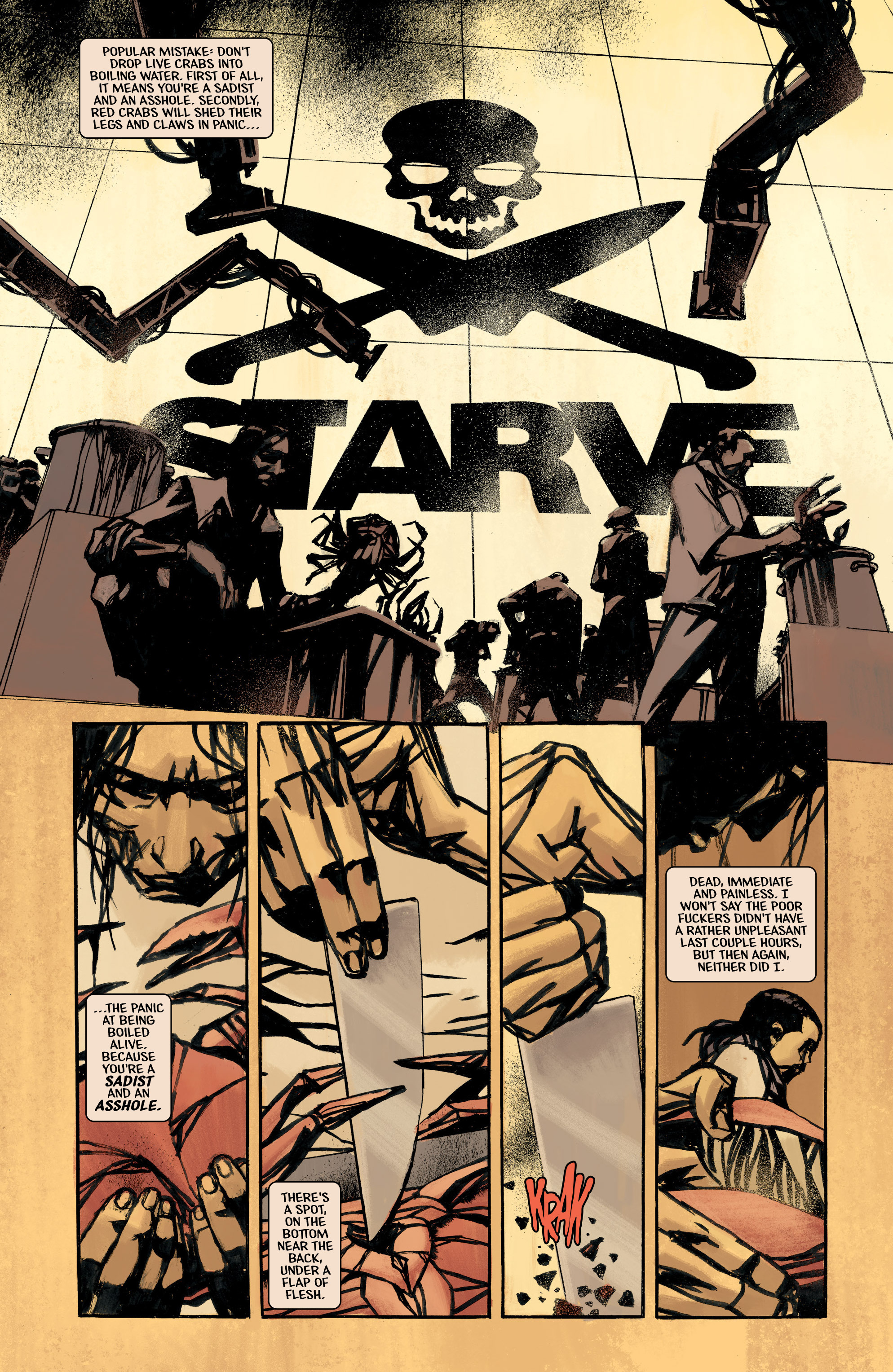 Read online Starve comic -  Issue #6 - 8