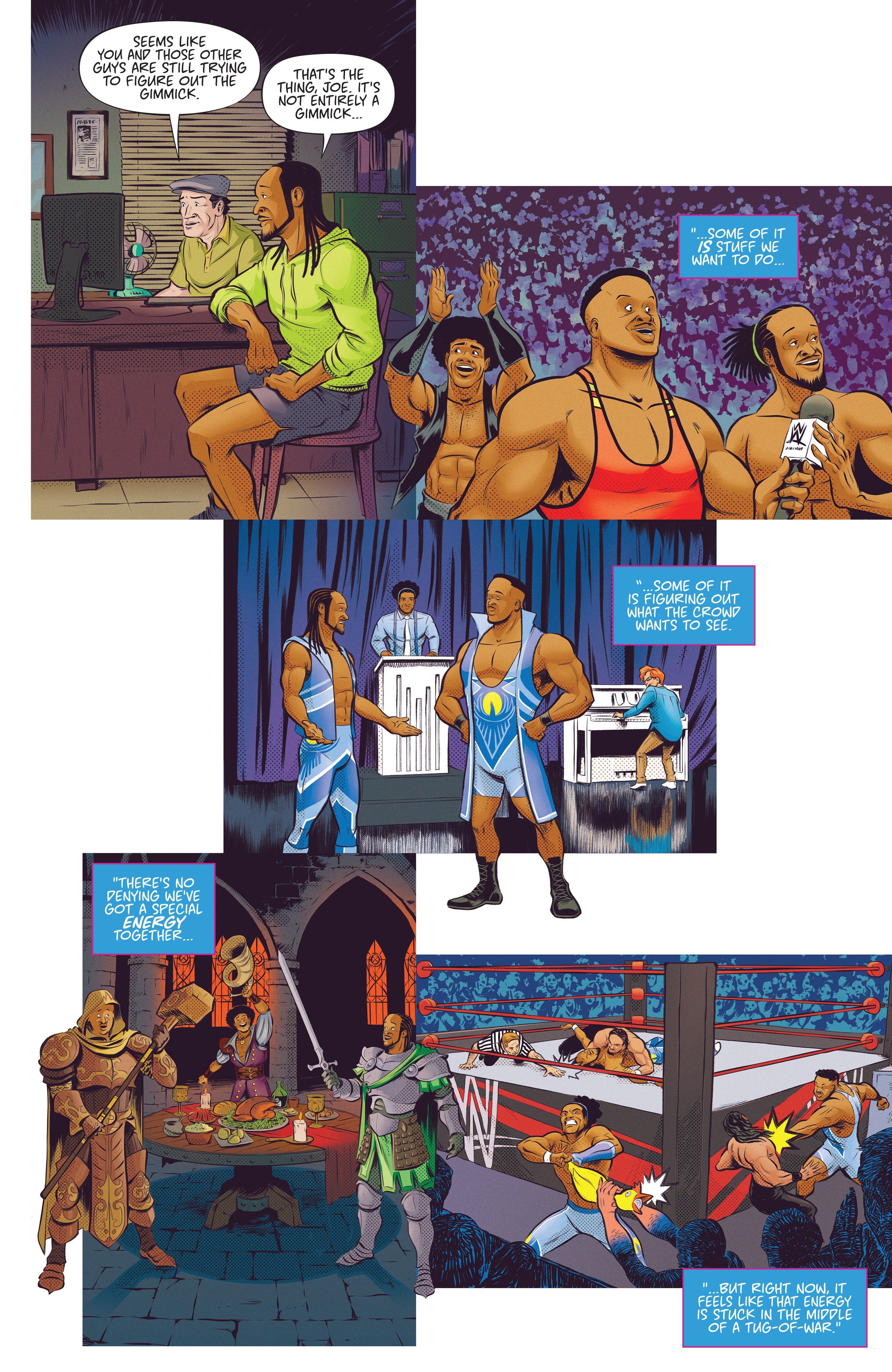 Read online WWE The New Day: Power of Positivity comic -  Issue #2 - 16