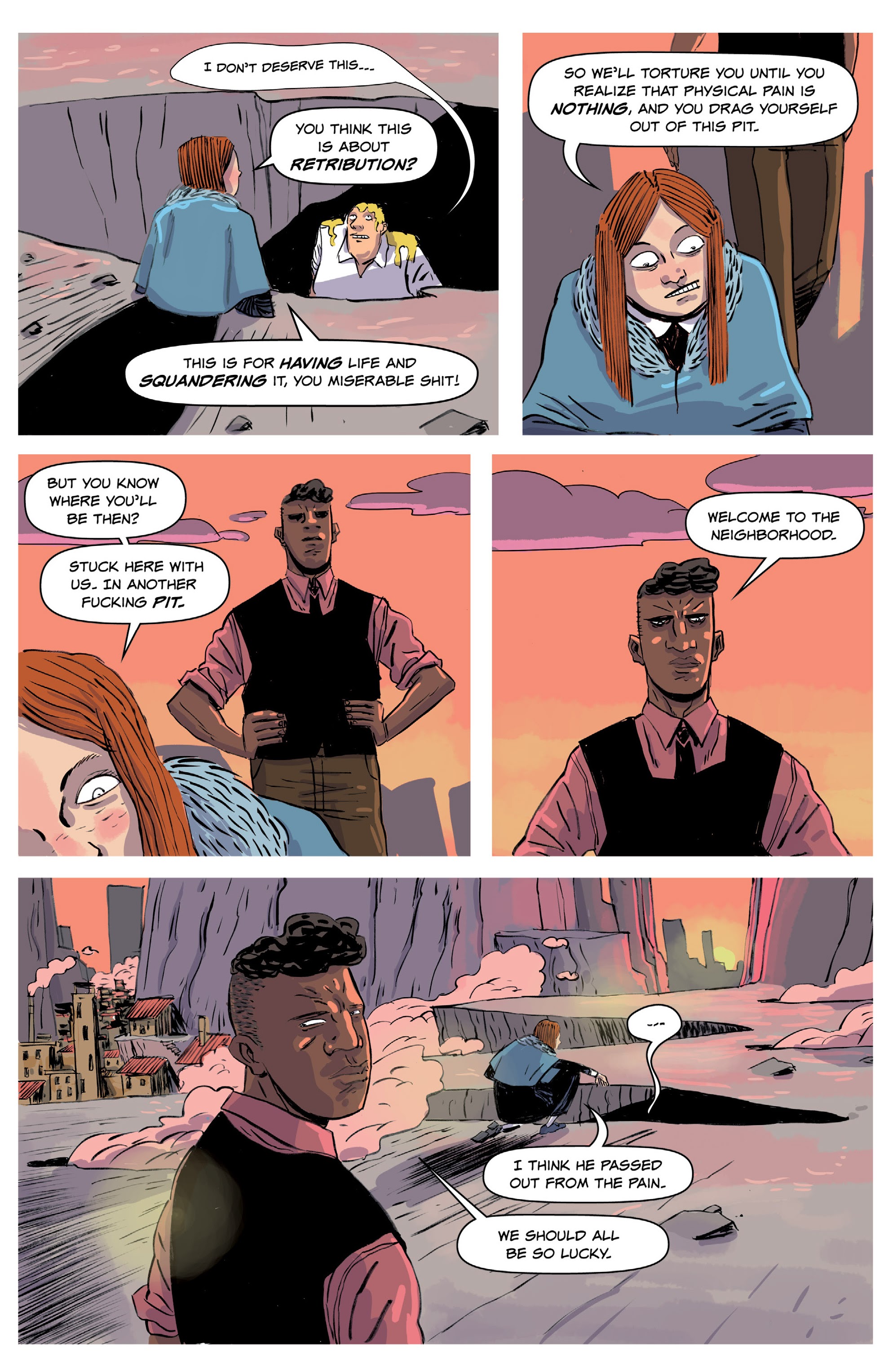 Read online Heavenly Blues comic -  Issue #1 - 8