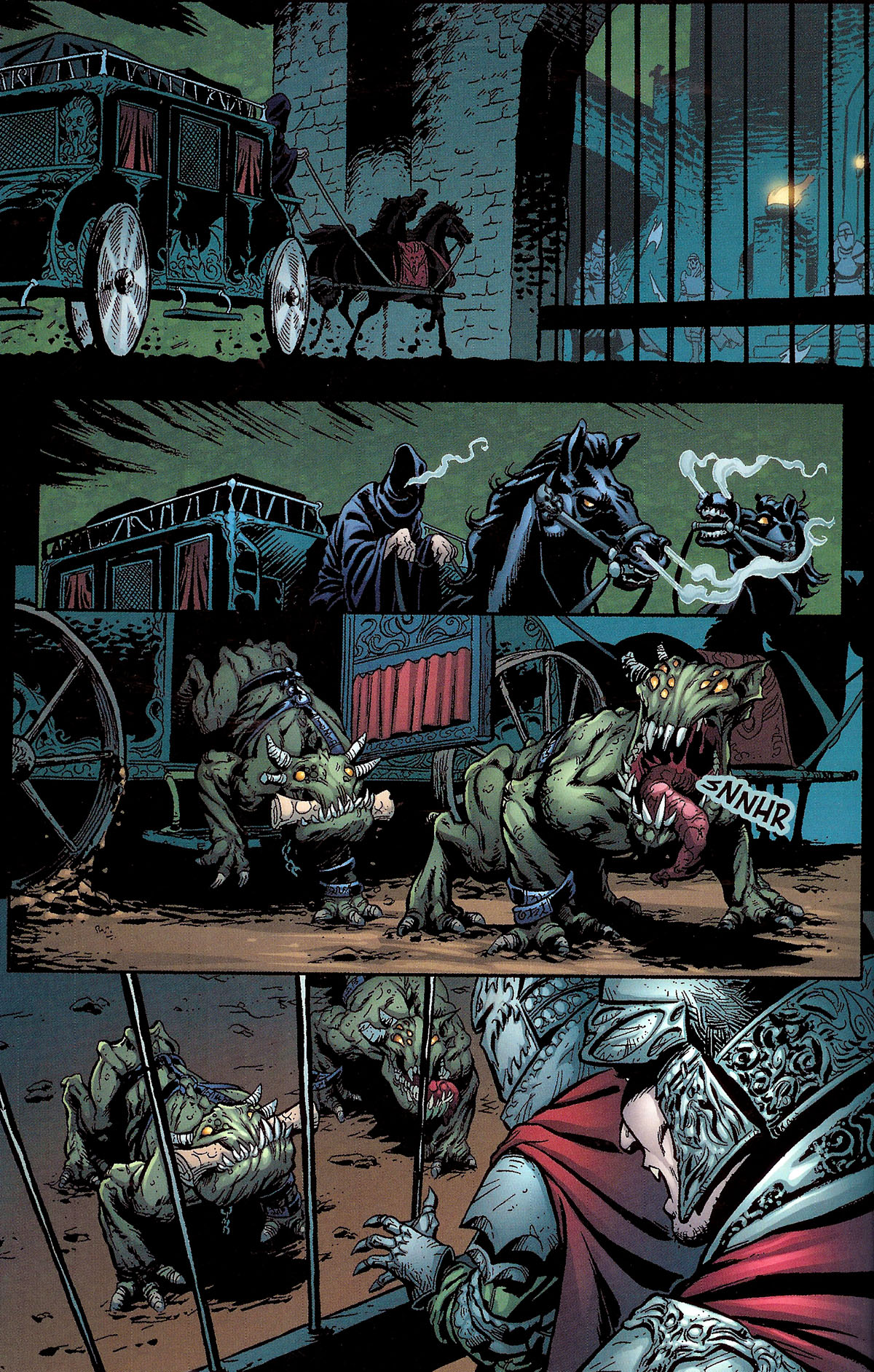 Read online Dracula vs King Arthur comic -  Issue #1 - 10