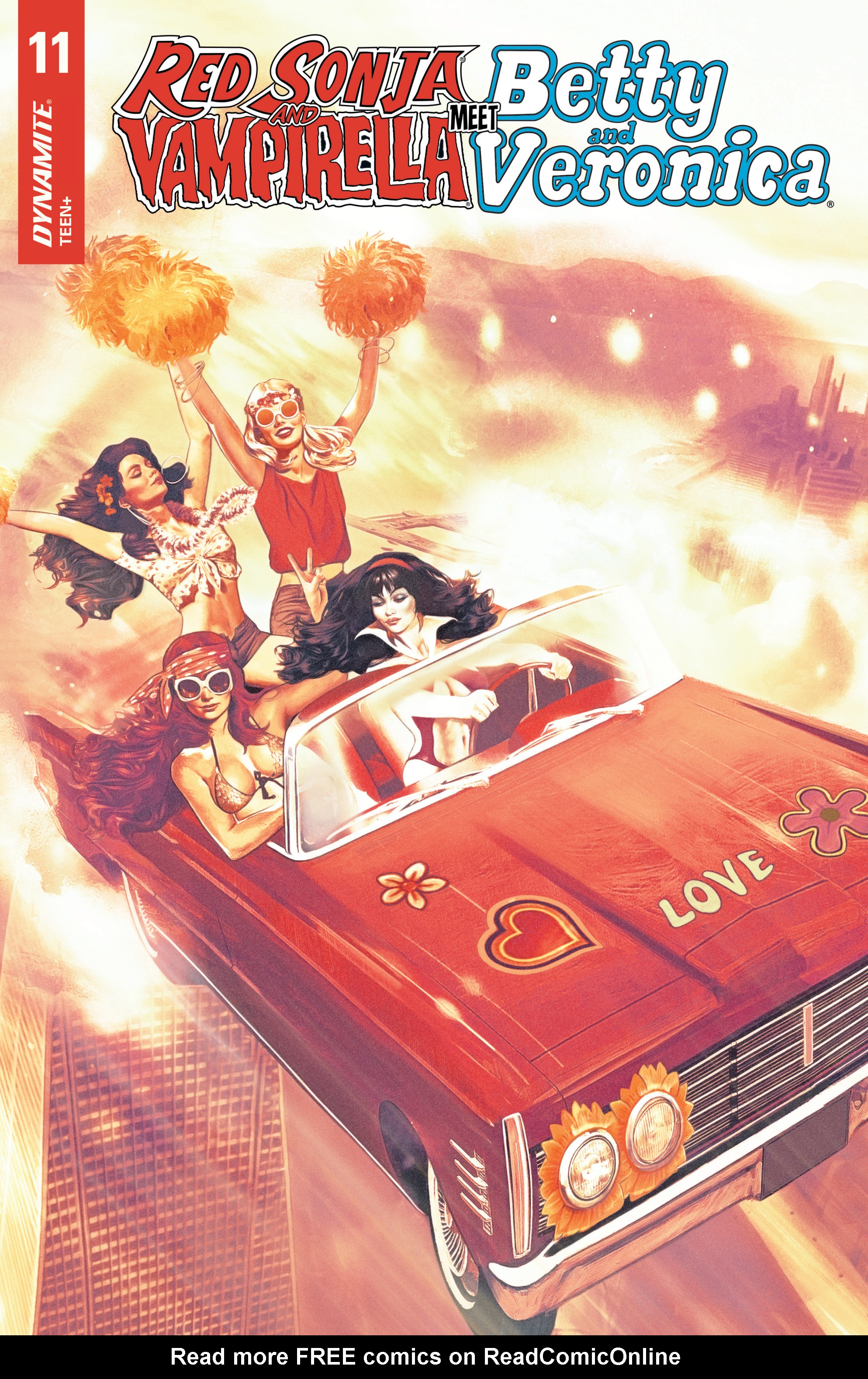 Read online Red Sonja and Vampirella Meet Betty and Veronica comic -  Issue #11 - 1