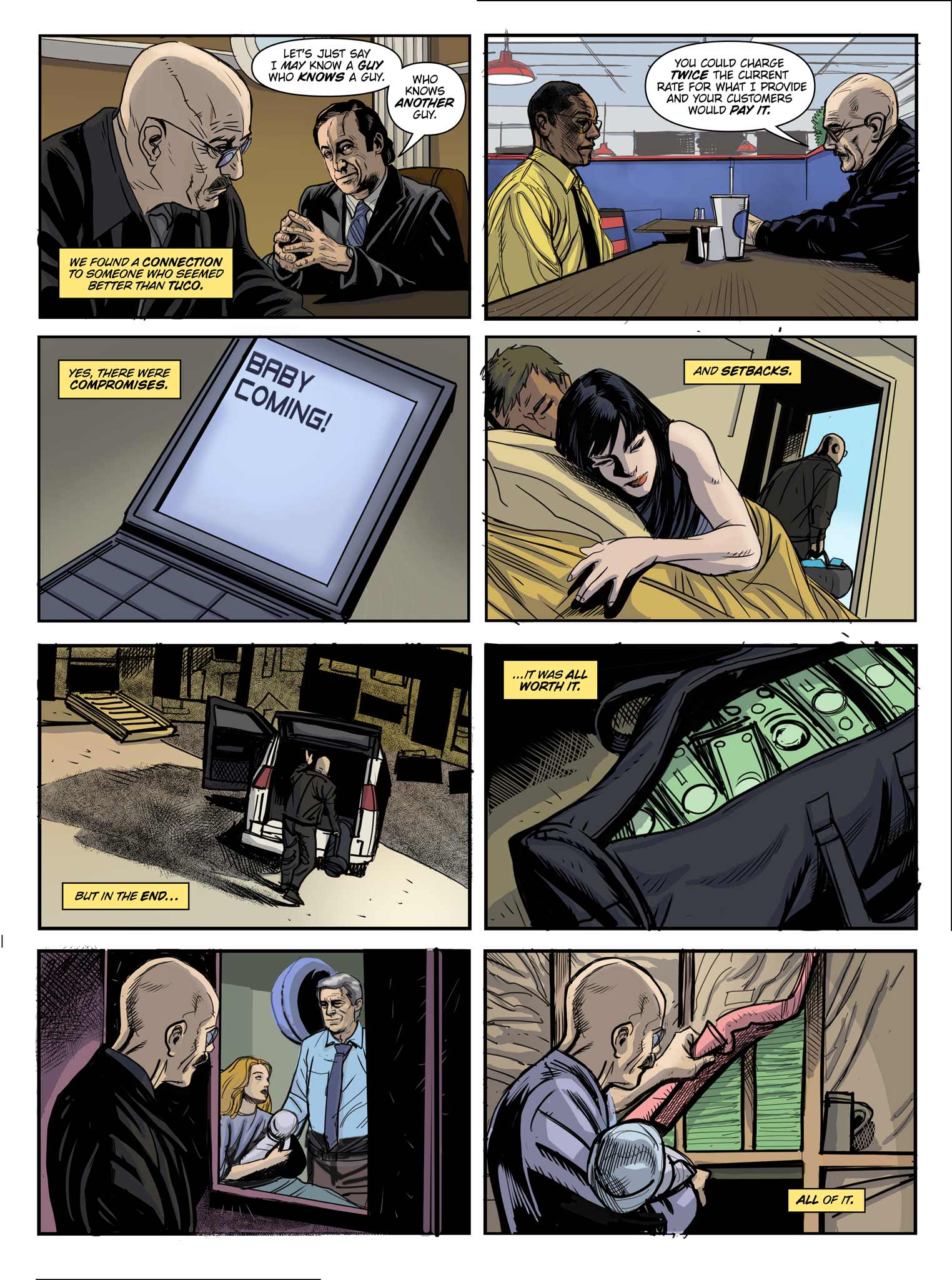 Read online Breaking Bad: All Bad Things comic -  Issue # Full - 8