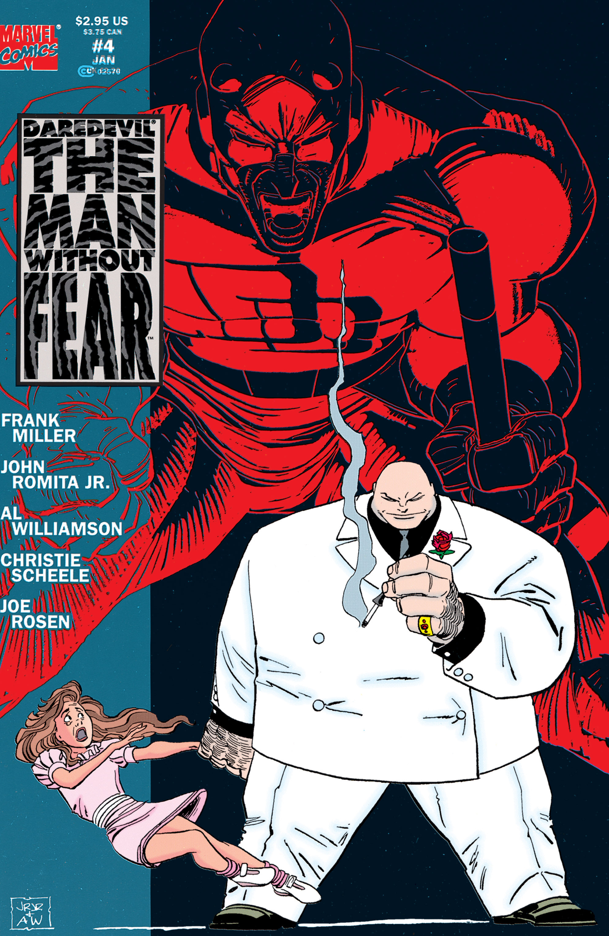 Read online Daredevil: The Man Without Fear comic -  Issue #4 - 1