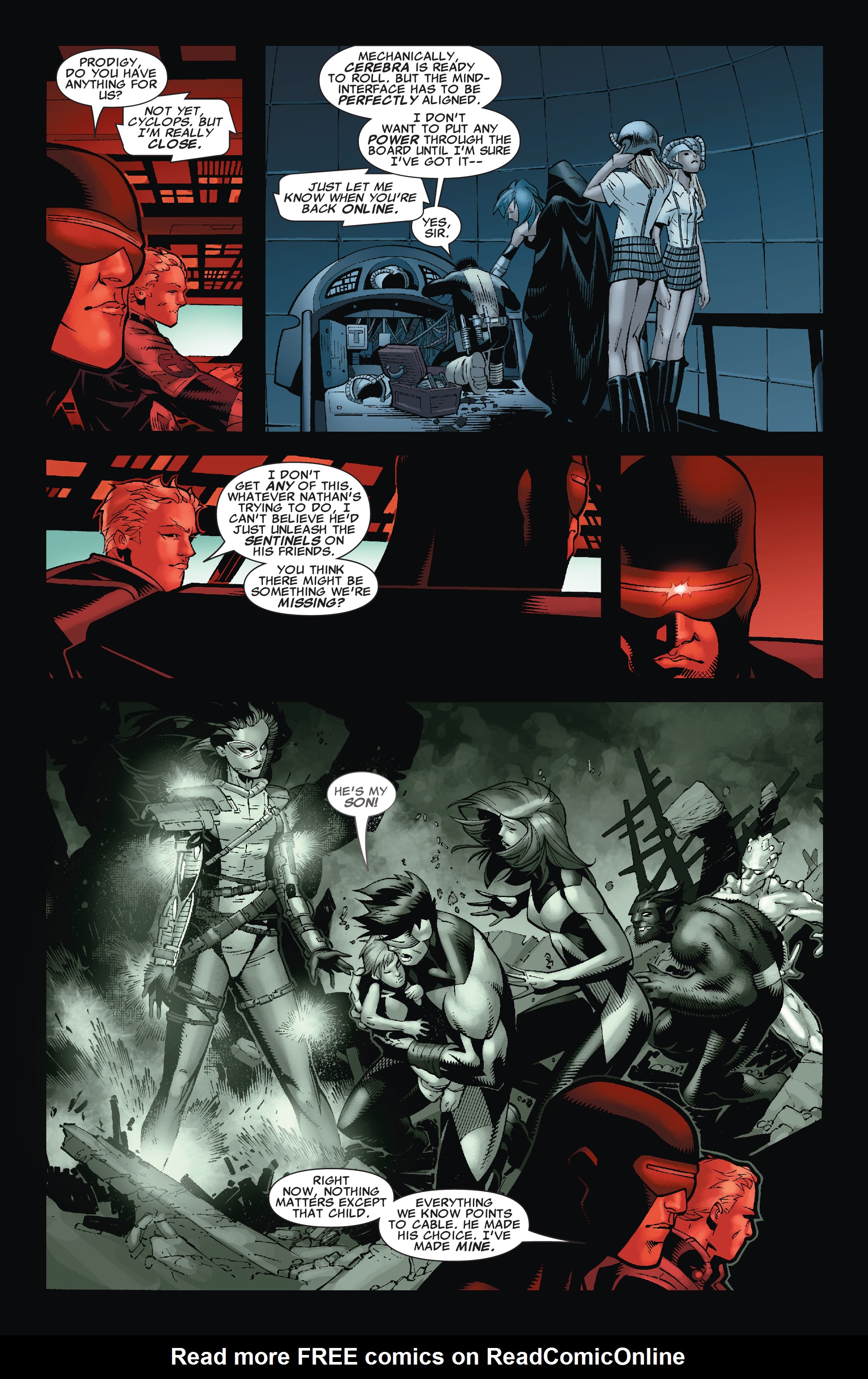 Read online X-Men Milestones: Messiah Complex comic -  Issue # TPB (Part 3) - 6