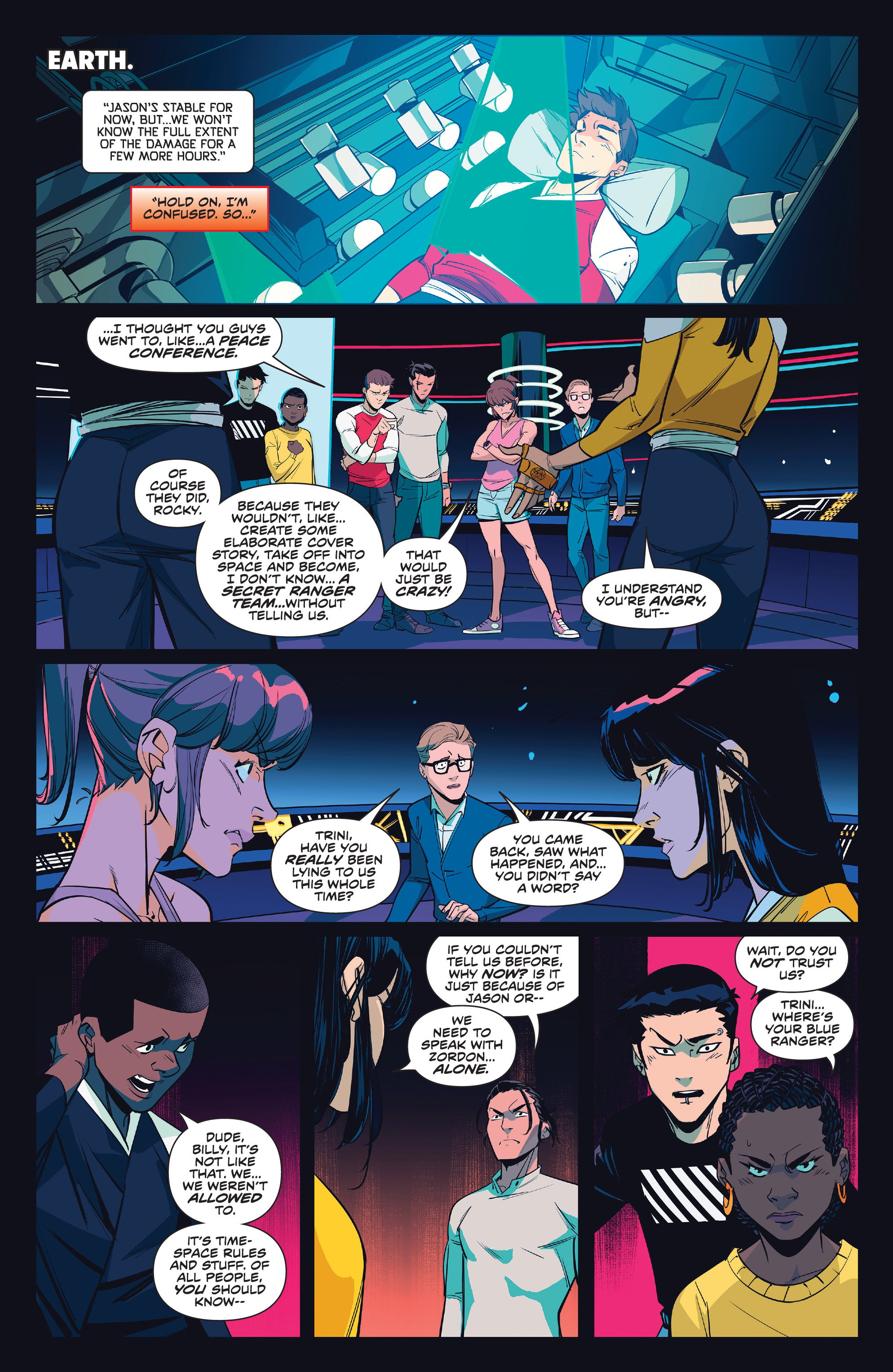 Read online Mighty Morphin Power Rangers comic -  Issue #47 - 6