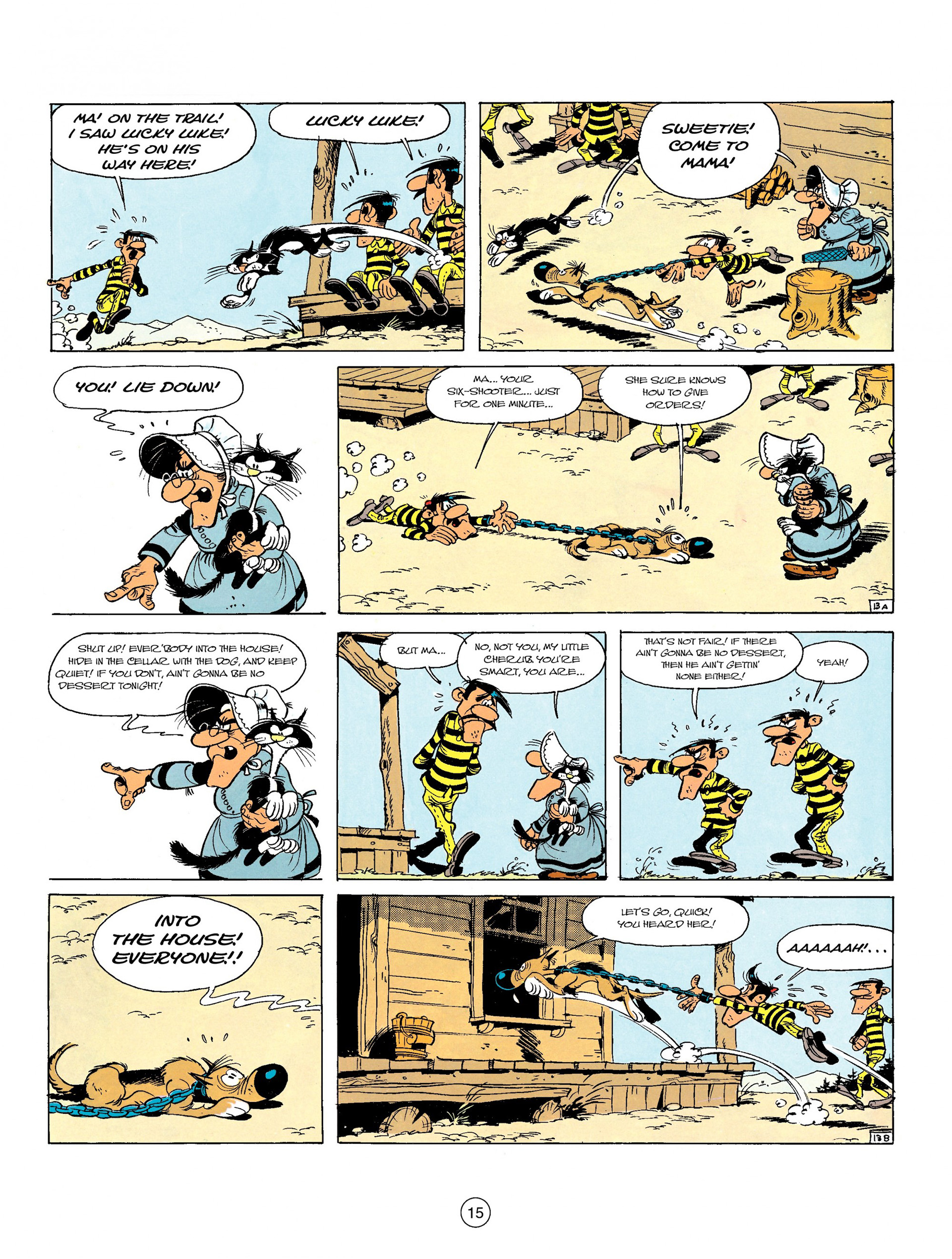 Read online A Lucky Luke Adventure comic -  Issue #6 - 15