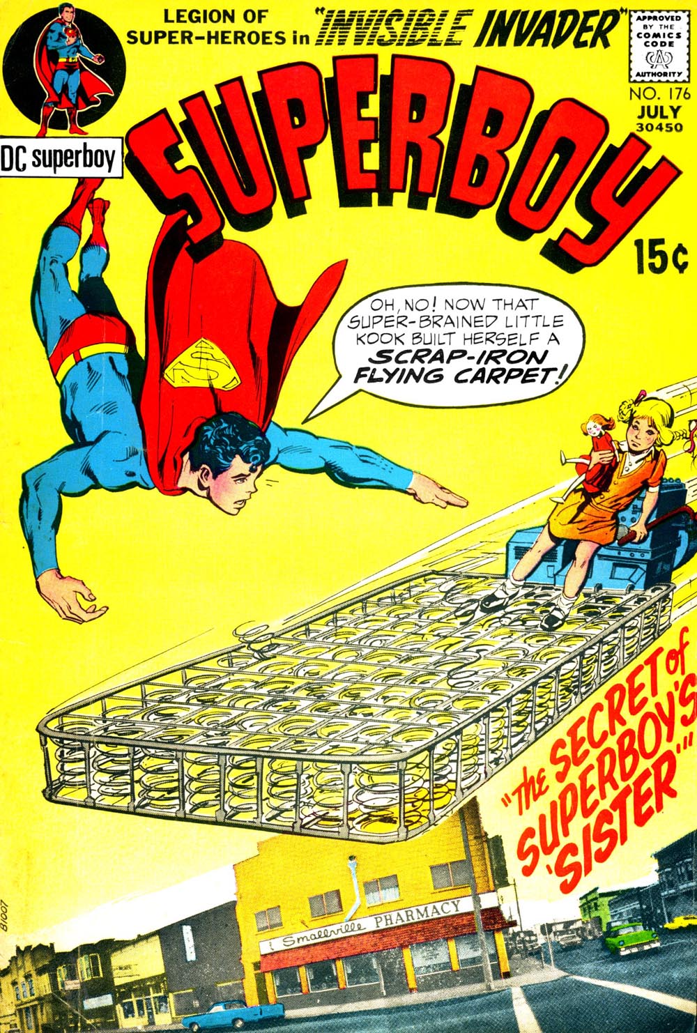 Read online Superboy (1949) comic -  Issue #176 - 1