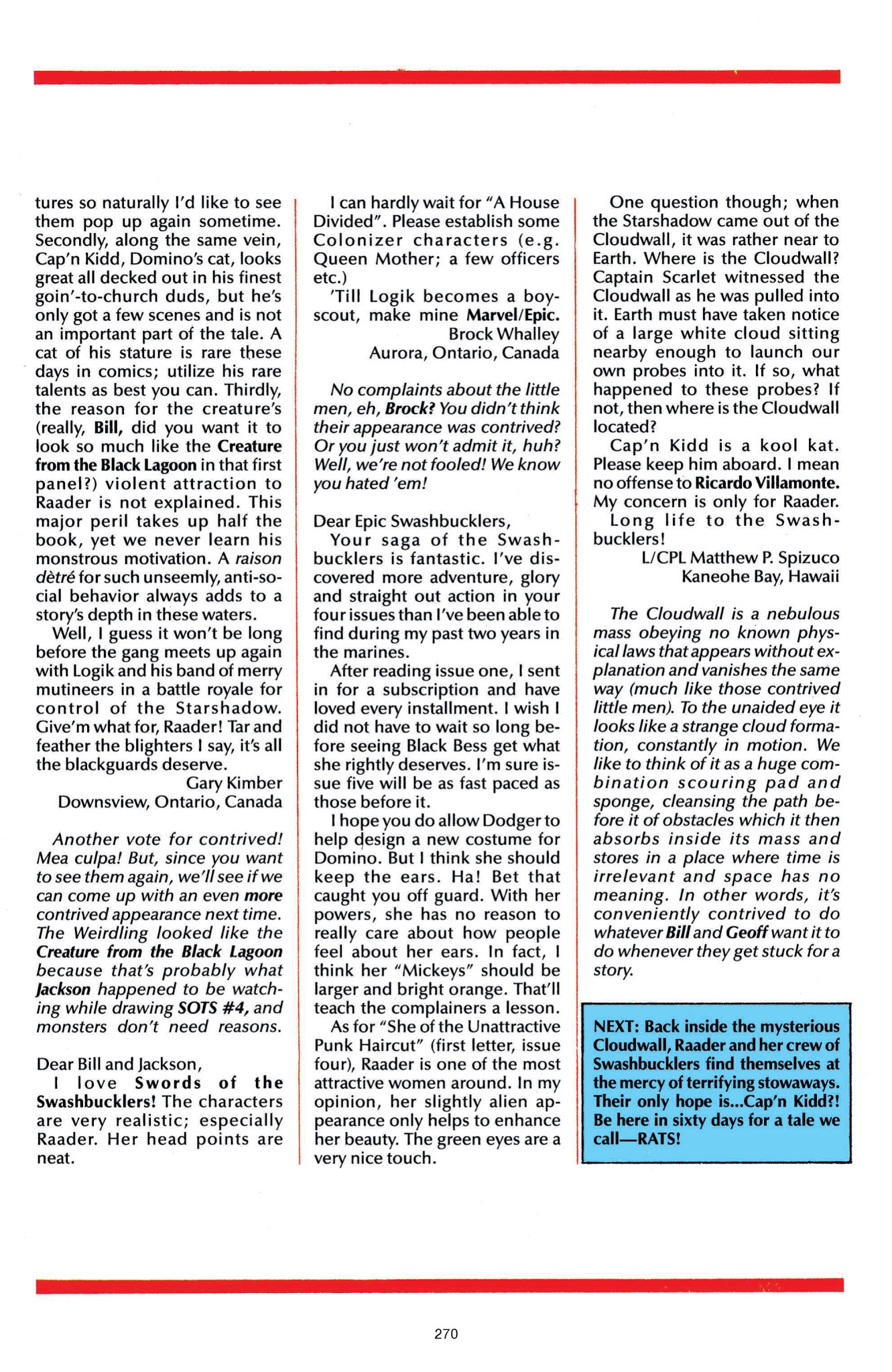 Read online Swords of the Swashbucklers comic -  Issue # TPB - 256