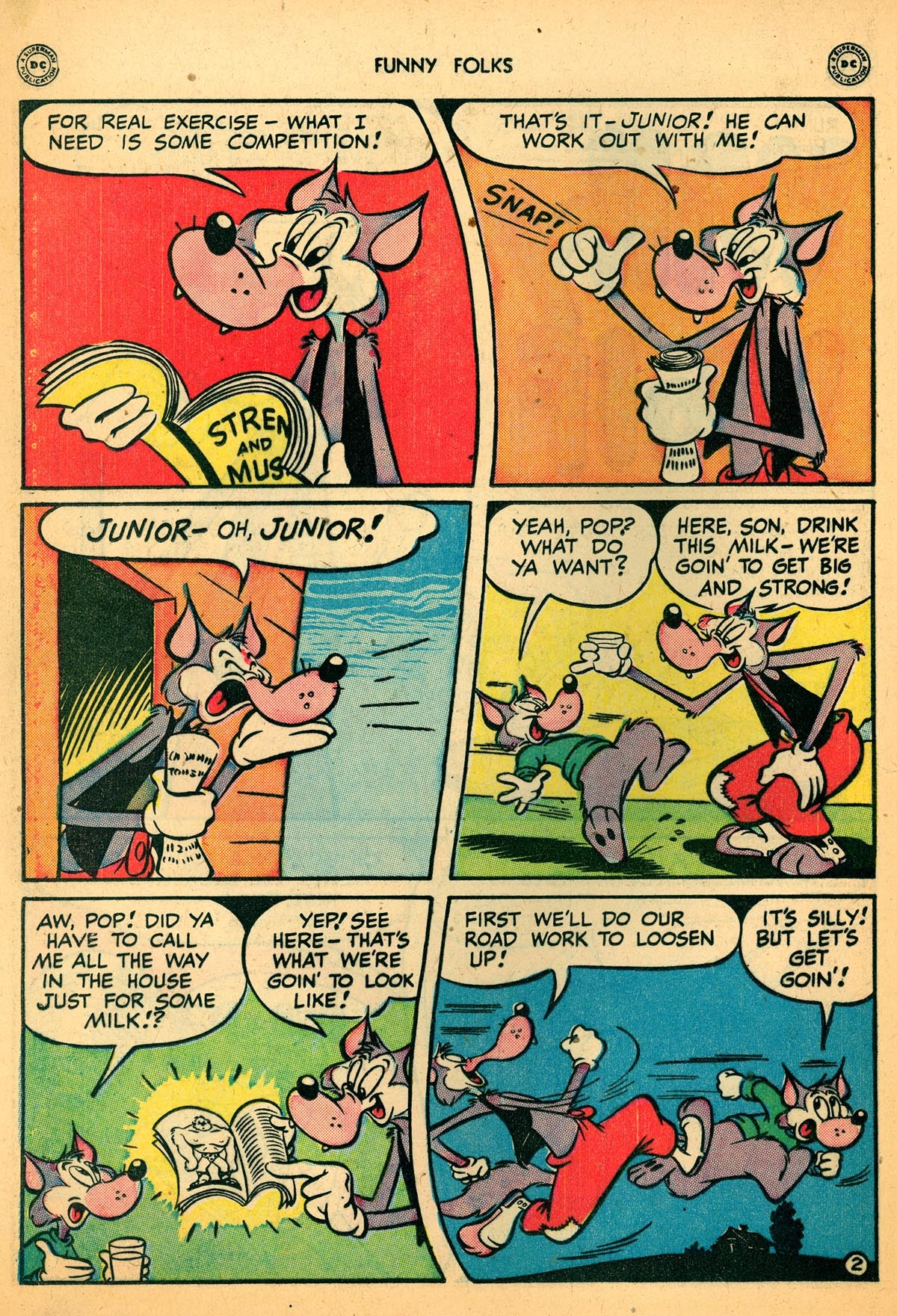 Read online Funny Folks comic -  Issue #15 - 34