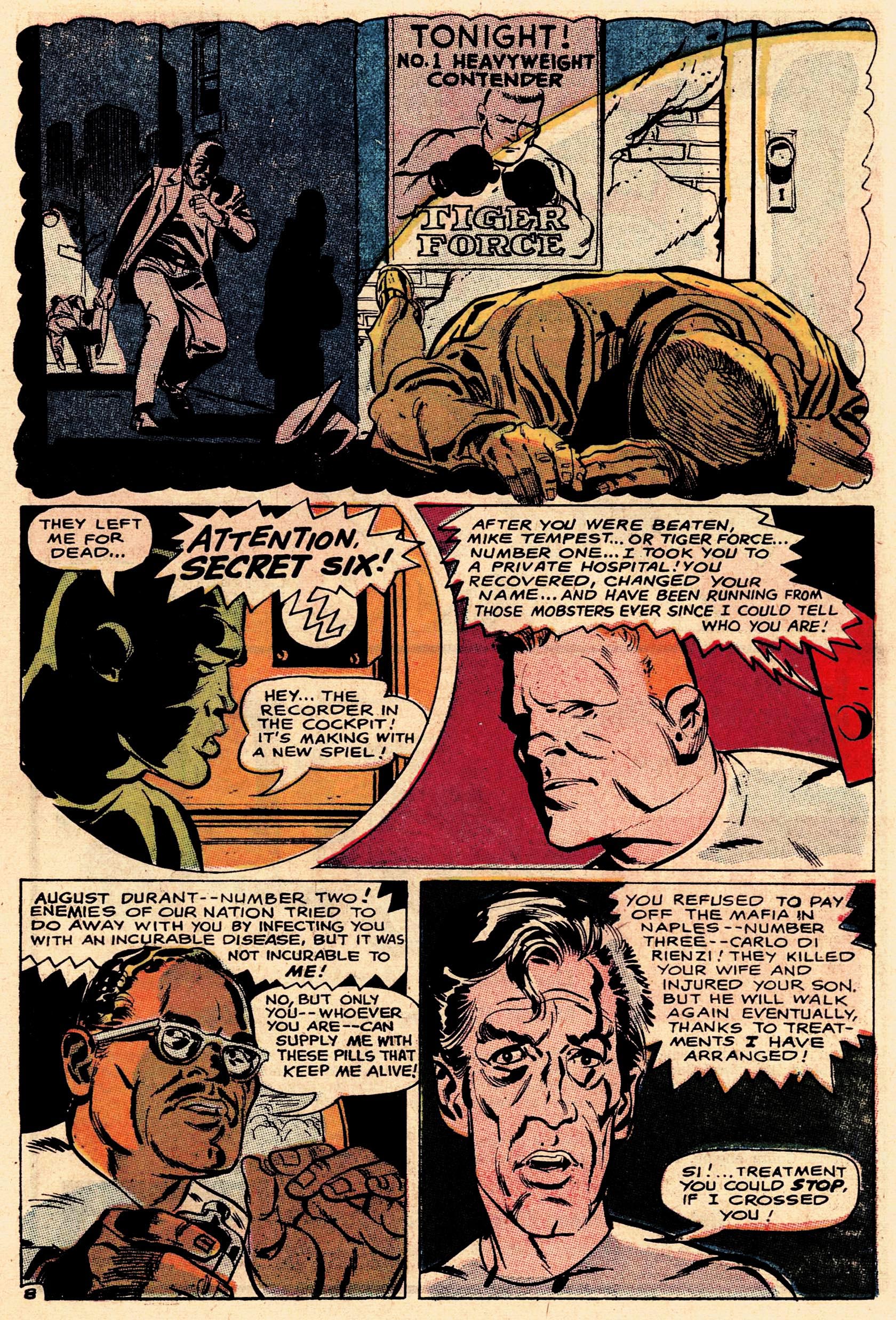 Read online Secret Six (1968) comic -  Issue #1 - 11