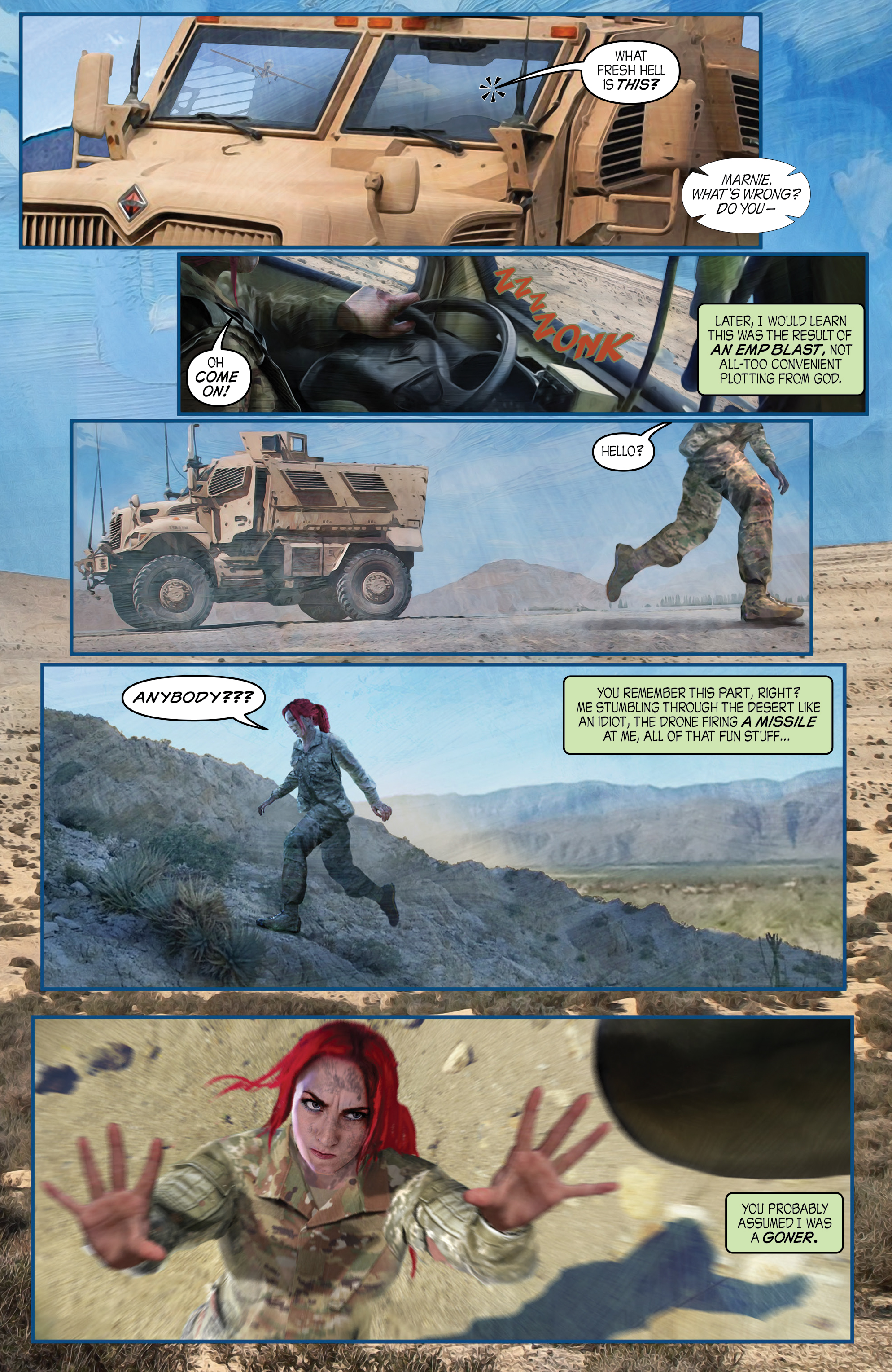 Read online John Carpenter's Tales of Science Fiction: Redhead comic -  Issue #4 - 20