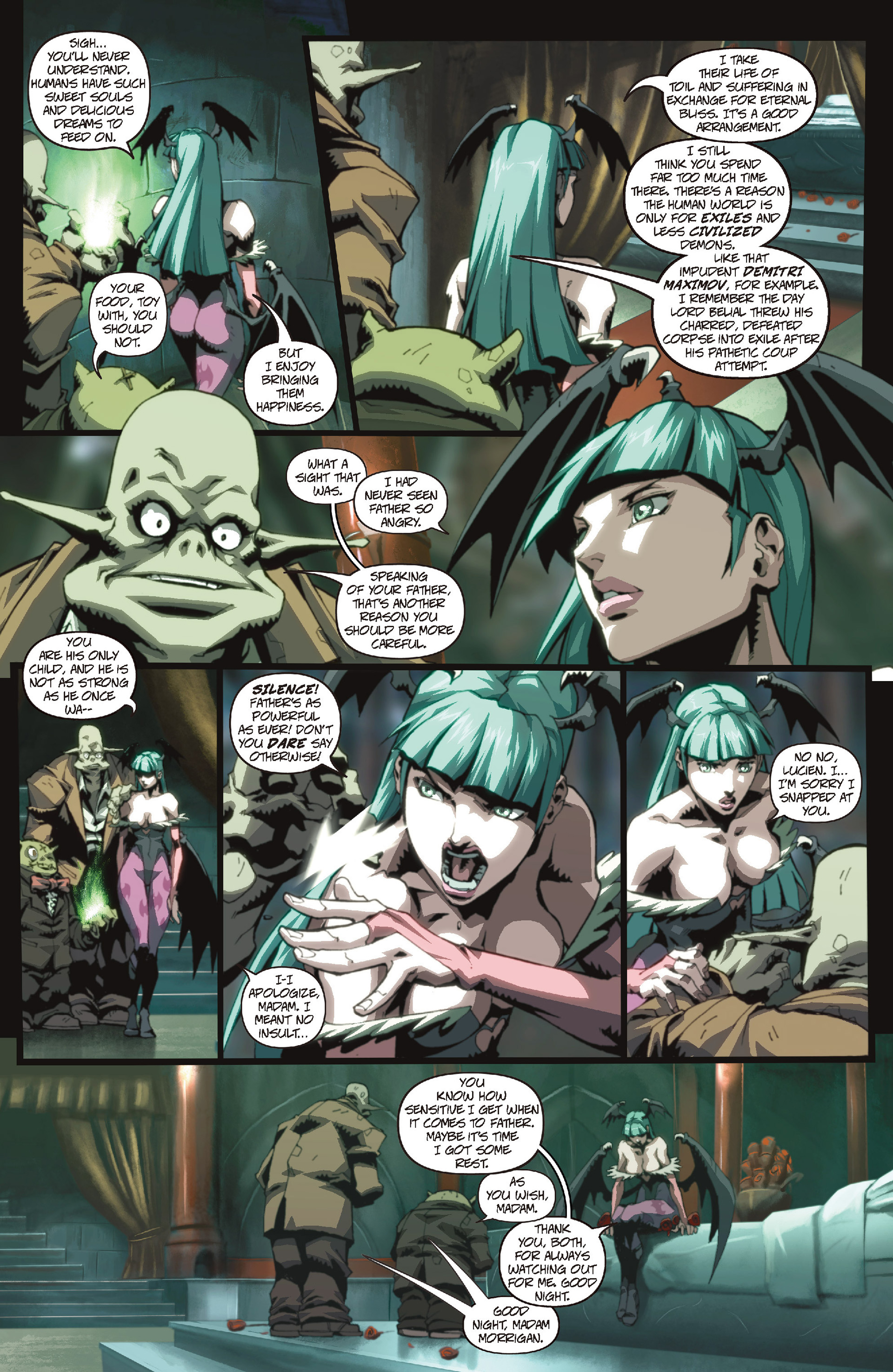 Read online Darkstalkers comic -  Issue #1 - 21