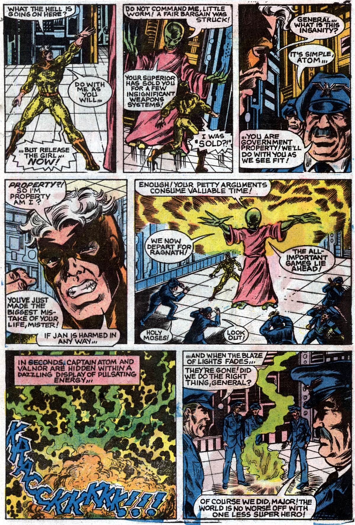 Read online Charlton Bullseye (1981) comic -  Issue #7 - 9