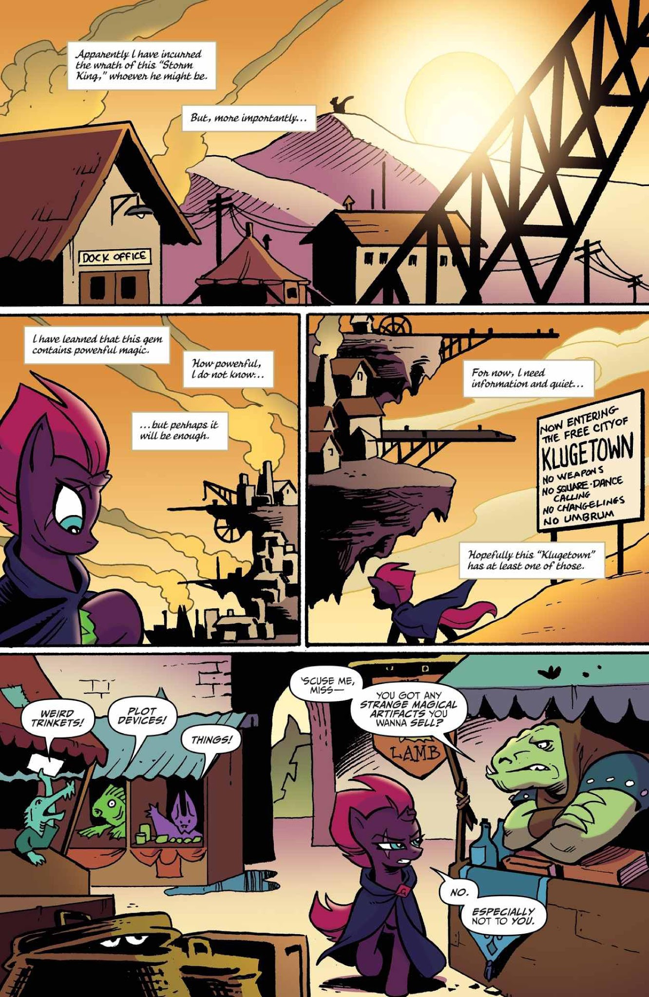 Read online My Little Pony: The Movie Prequel comic -  Issue #4 - 7