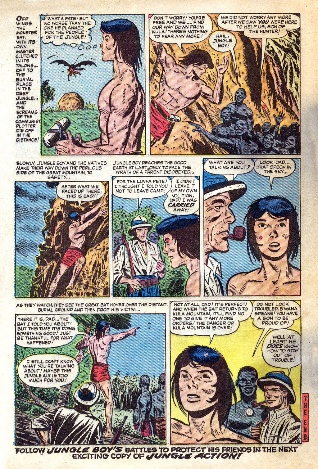 Read online Jungle Action (1954) comic -  Issue #2 - 16