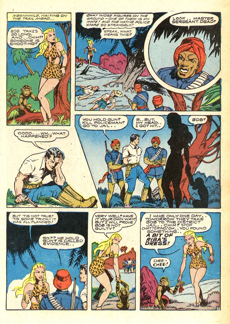 Read online Sheena, Queen of the Jungle (1942) comic -  Issue #4 - 19