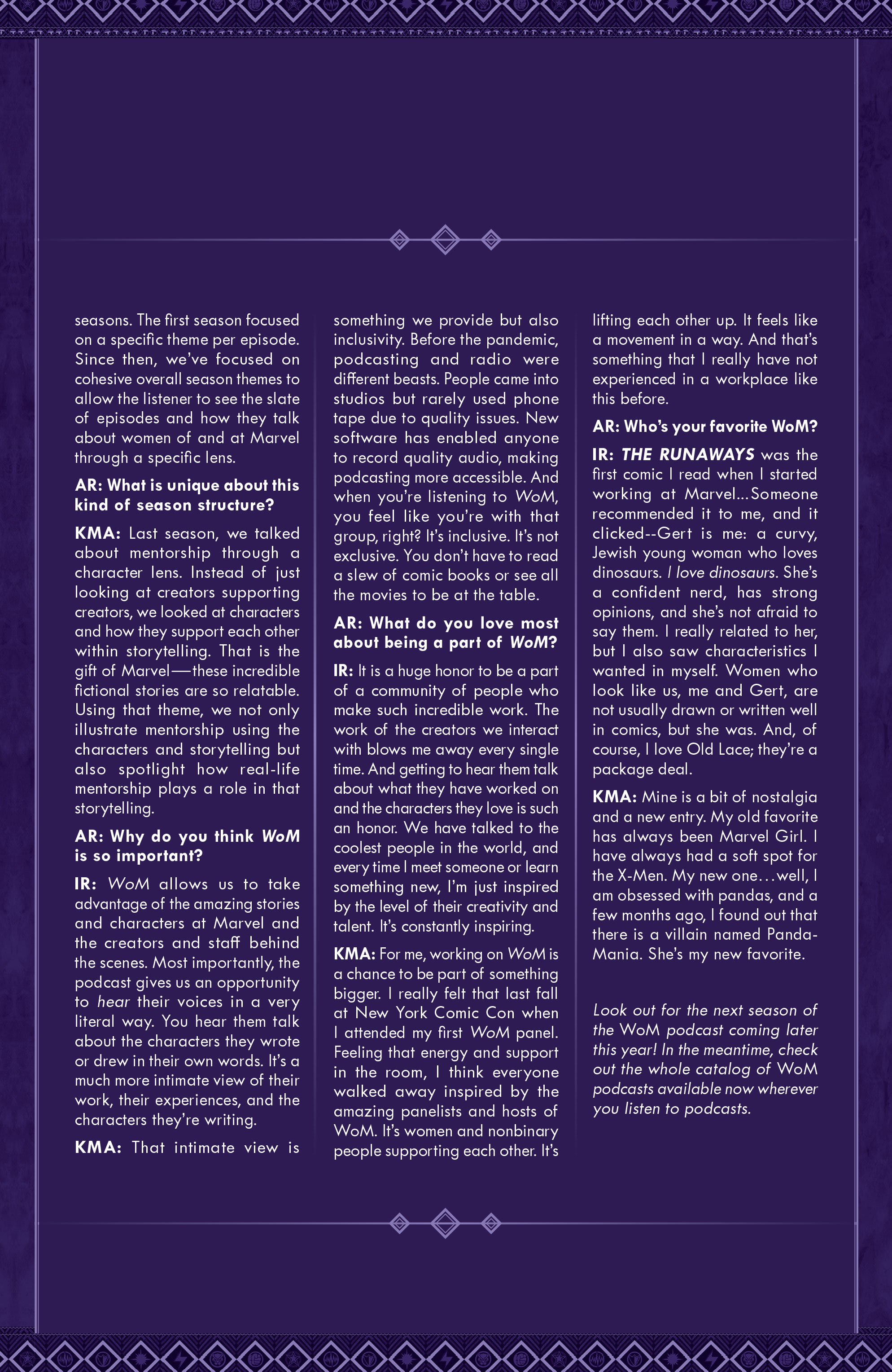 Read online Women of Marvel (2023) comic -  Issue #1 - 32