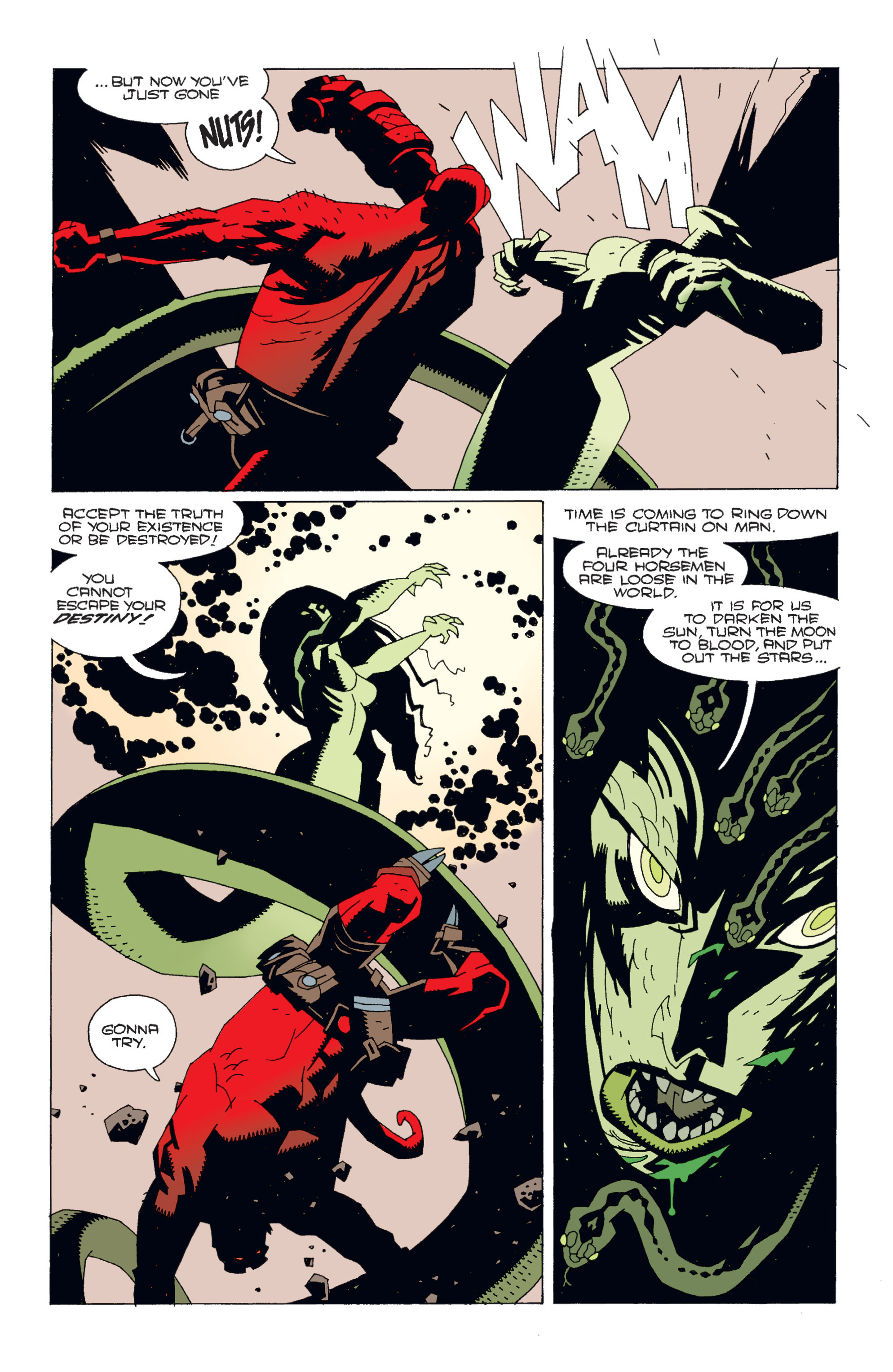 Read online Hellboy comic -  Issue #2 - 88