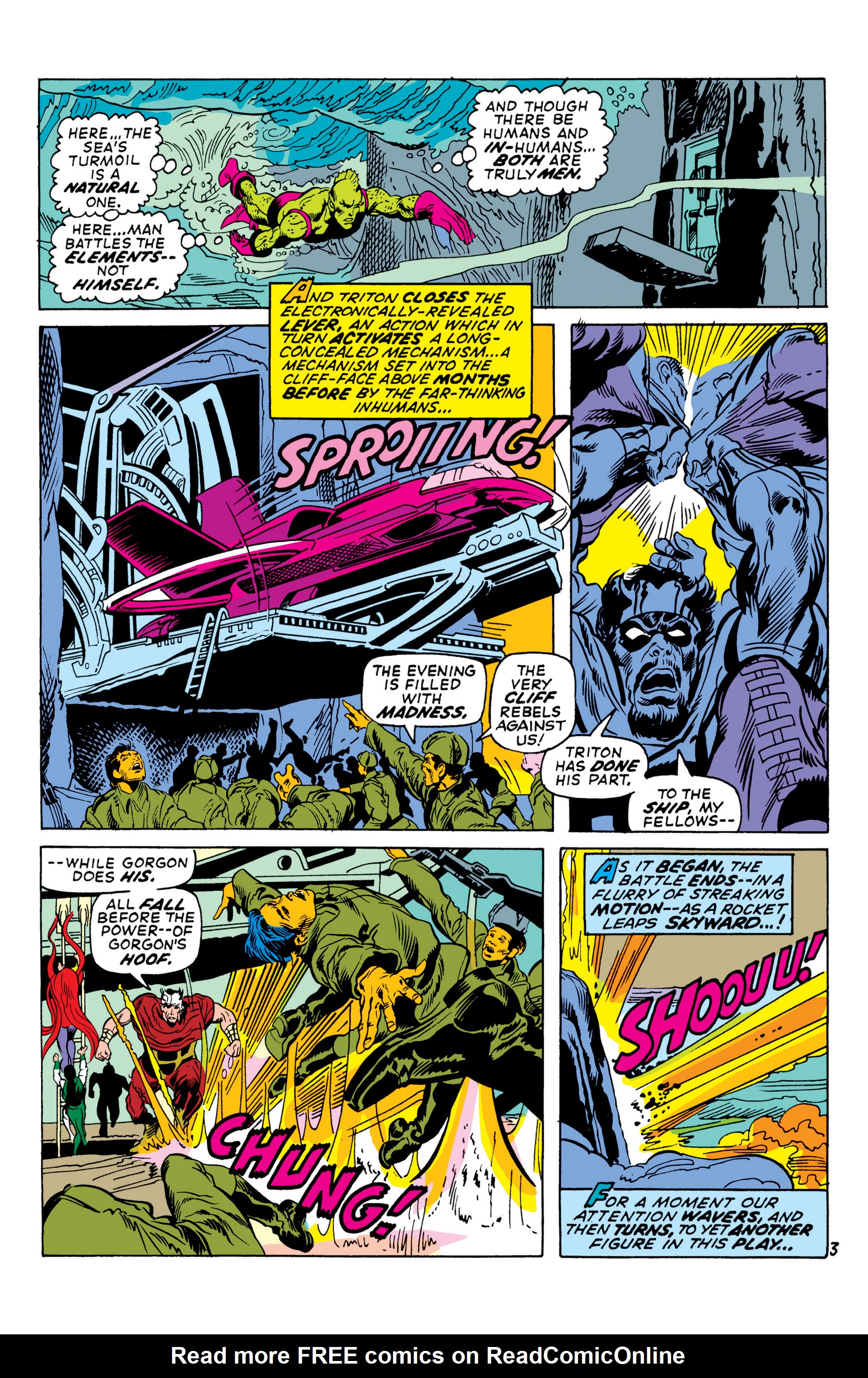Read online Marvel Masterworks: The Inhumans comic -  Issue # TPB 1 (Part 2) - 38