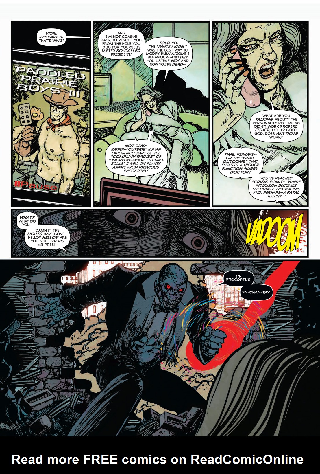 Read online Zombo comic -  Issue # TPB 2 - 34
