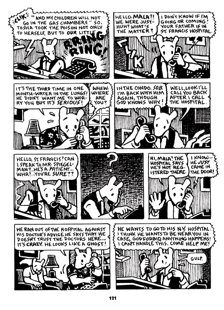 Read online Maus: A Survivor's Tale comic -  Issue # TPB 2 - 115