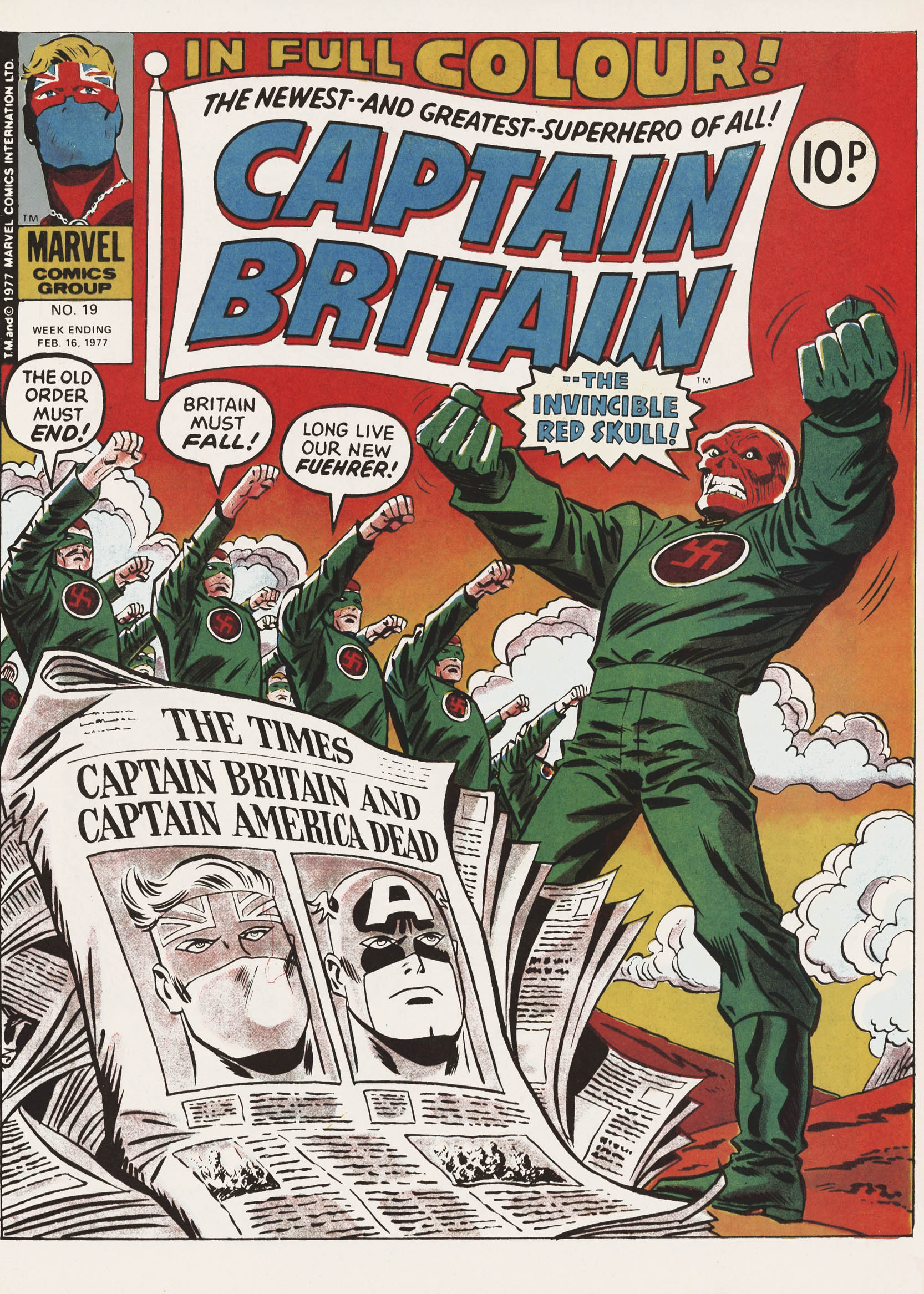 Read online Captain Britain (1976) comic -  Issue #19 - 1