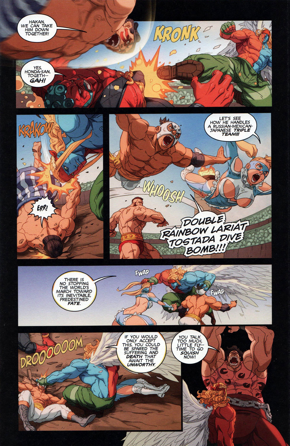 Read online Street Fighter Unlimited comic -  Issue #11 - 9