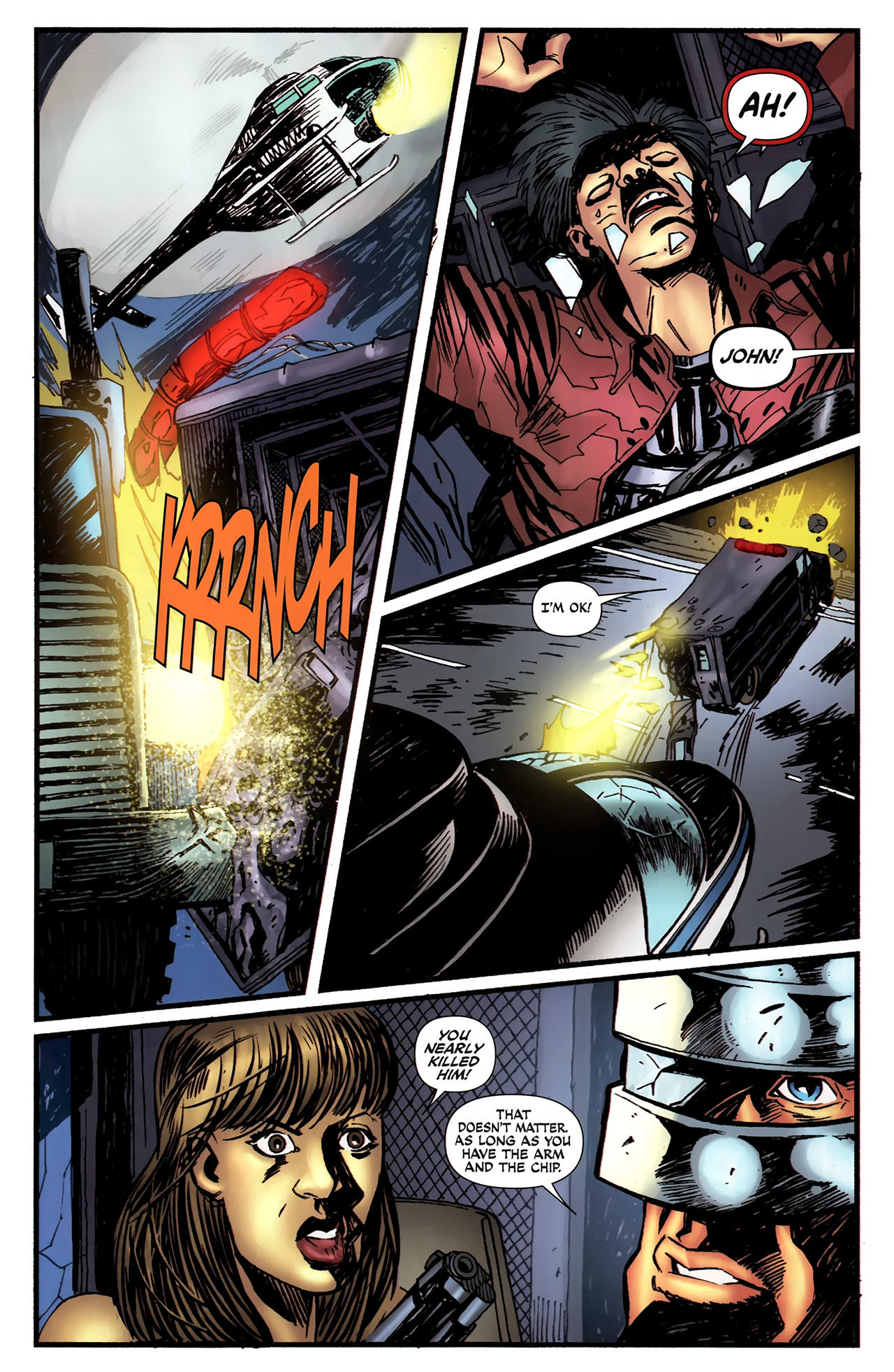 Read online Terminator/Robocop: Kill Human comic -  Issue #3 - 12