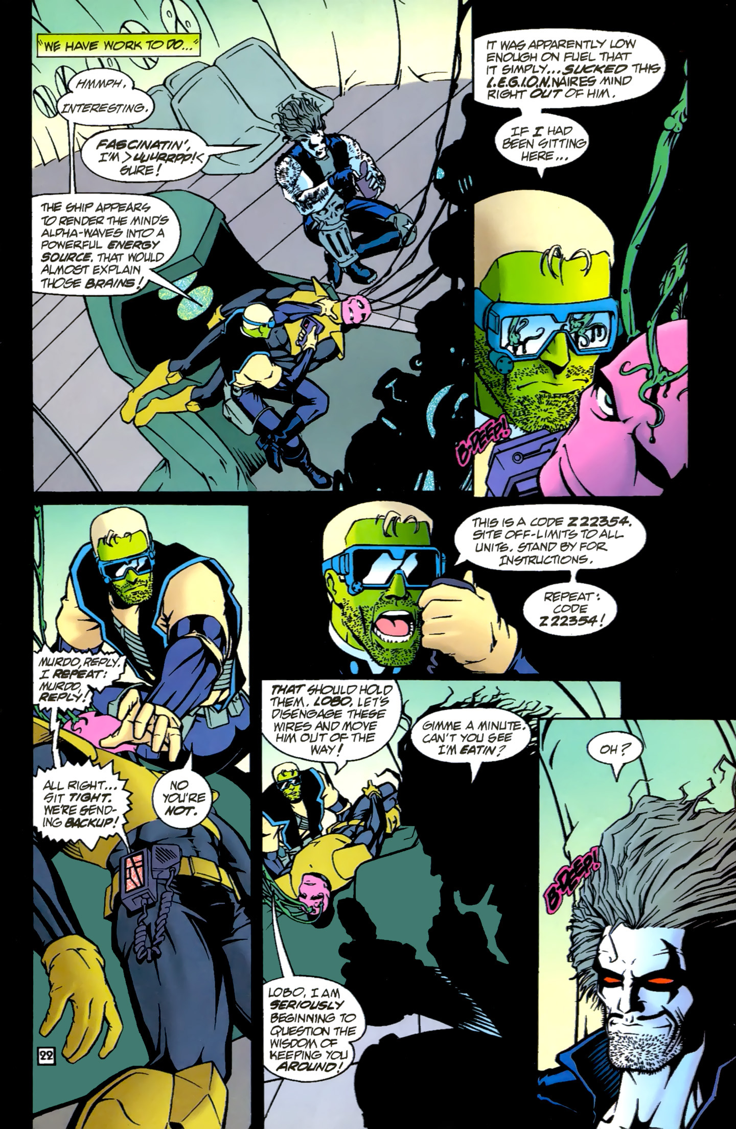 Read online R.E.B.E.L.S. '94 comic -  Issue #3 - 23