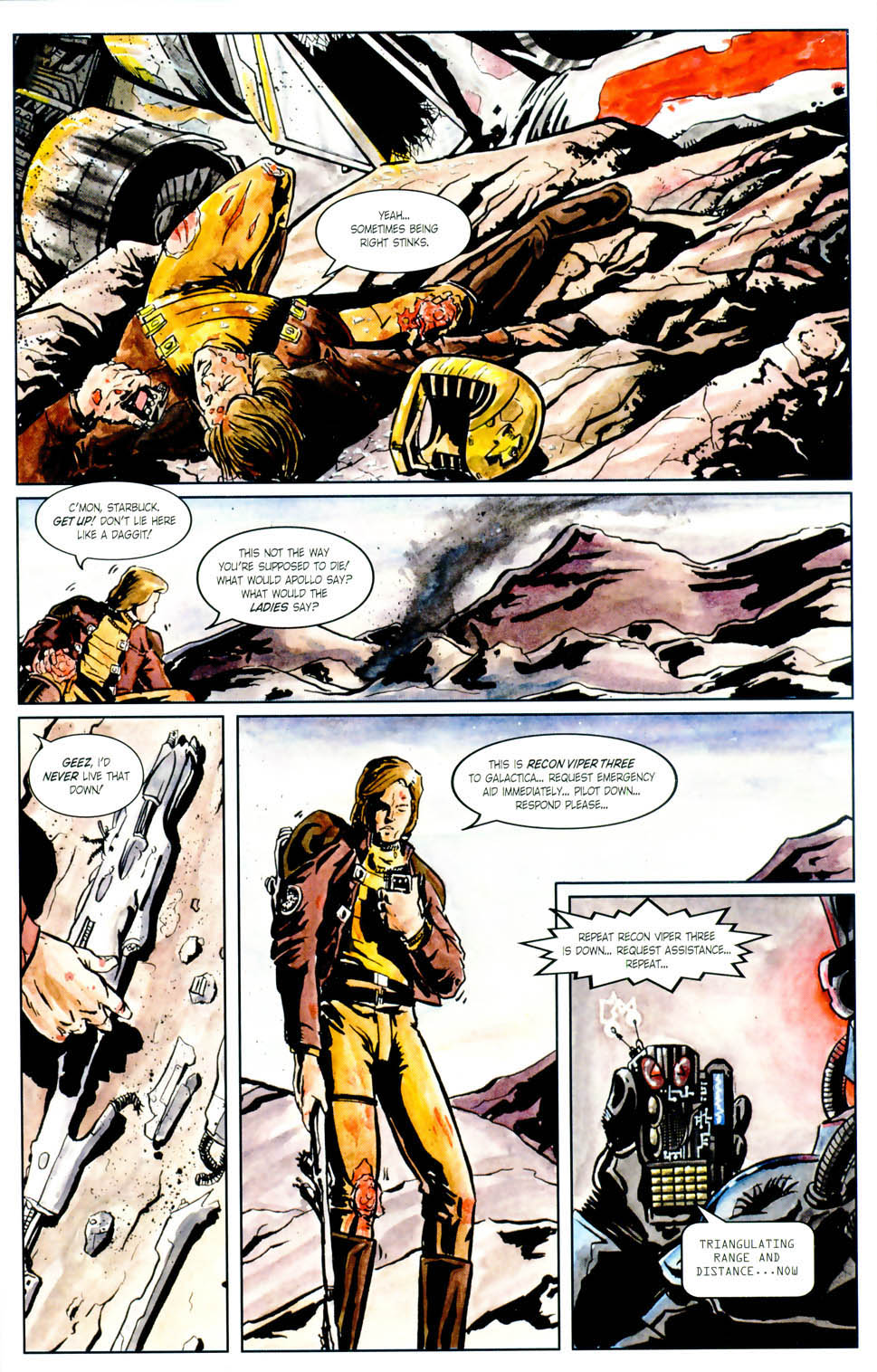 Read online Battlestar Galactica (1999) comic -  Issue #1 - 24