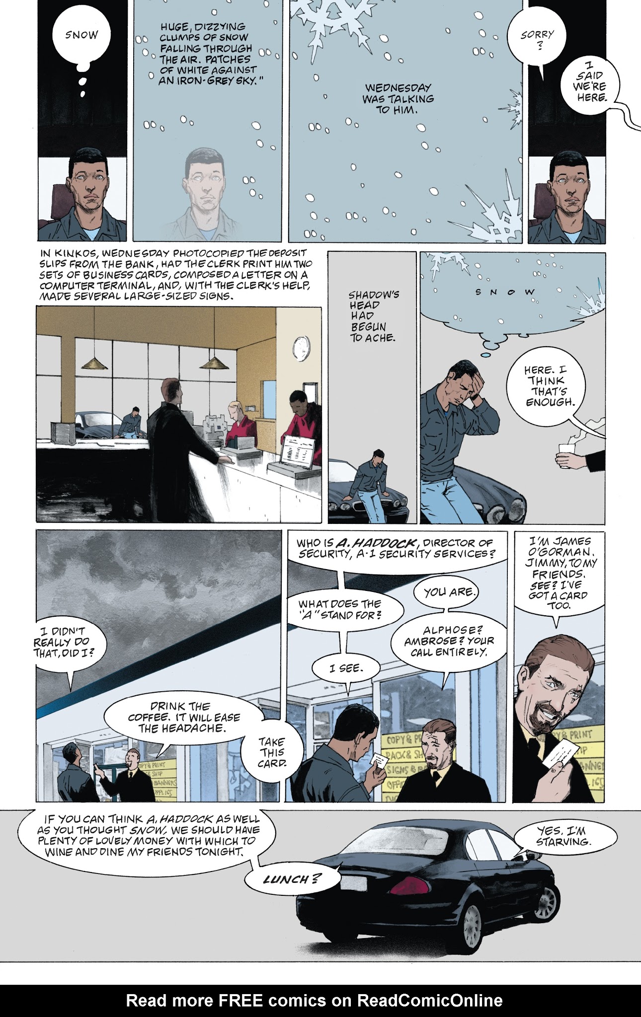 Read online American Gods: Shadows comic -  Issue #5 - 7