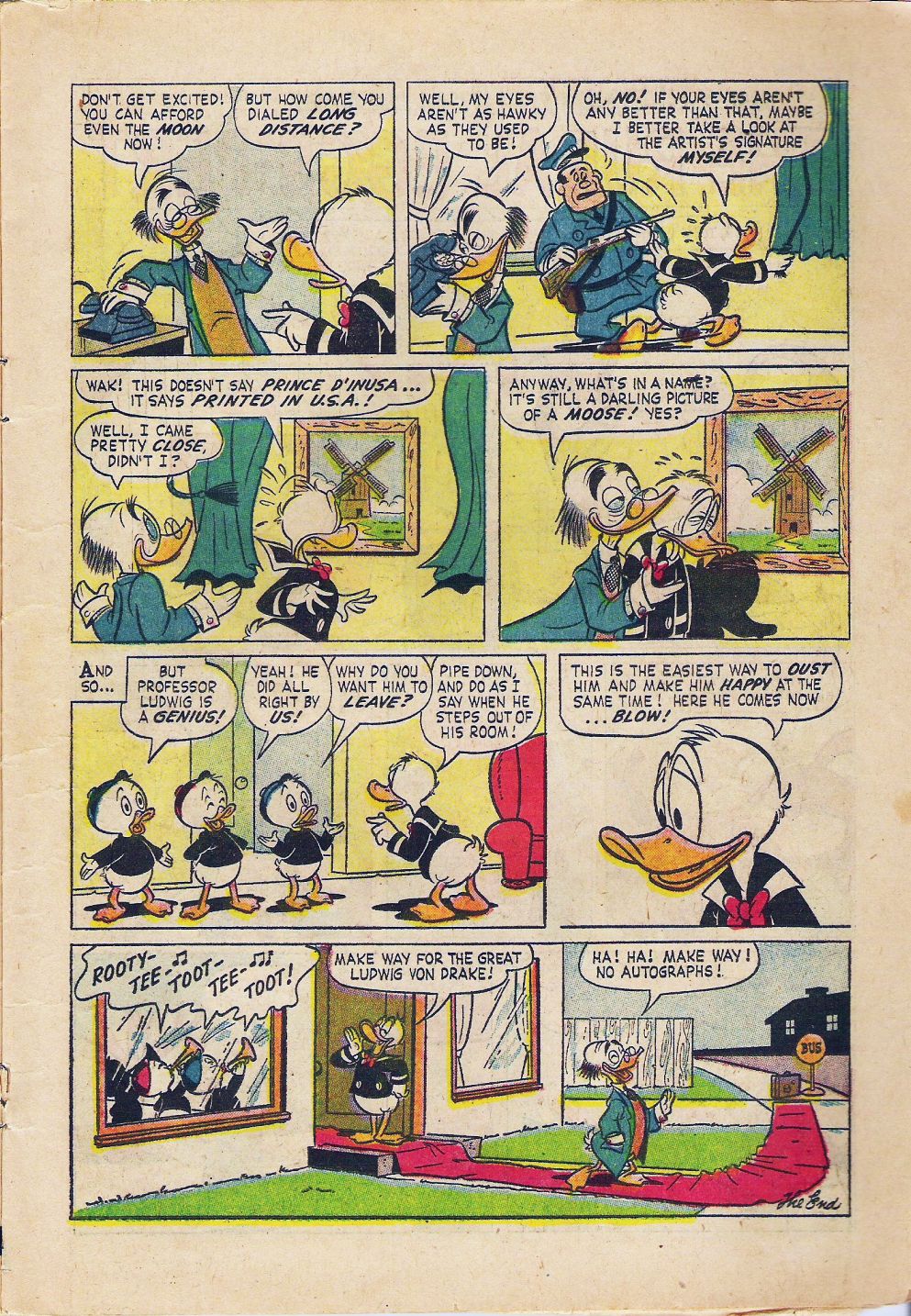Read online Walt Disney's Ludwig Von Drake comic -  Issue #1 - 11